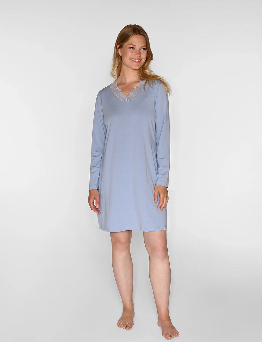 CCDK Copenhagen - Jacqueline longsleeved Dress - Öösärgid - eventide - 0