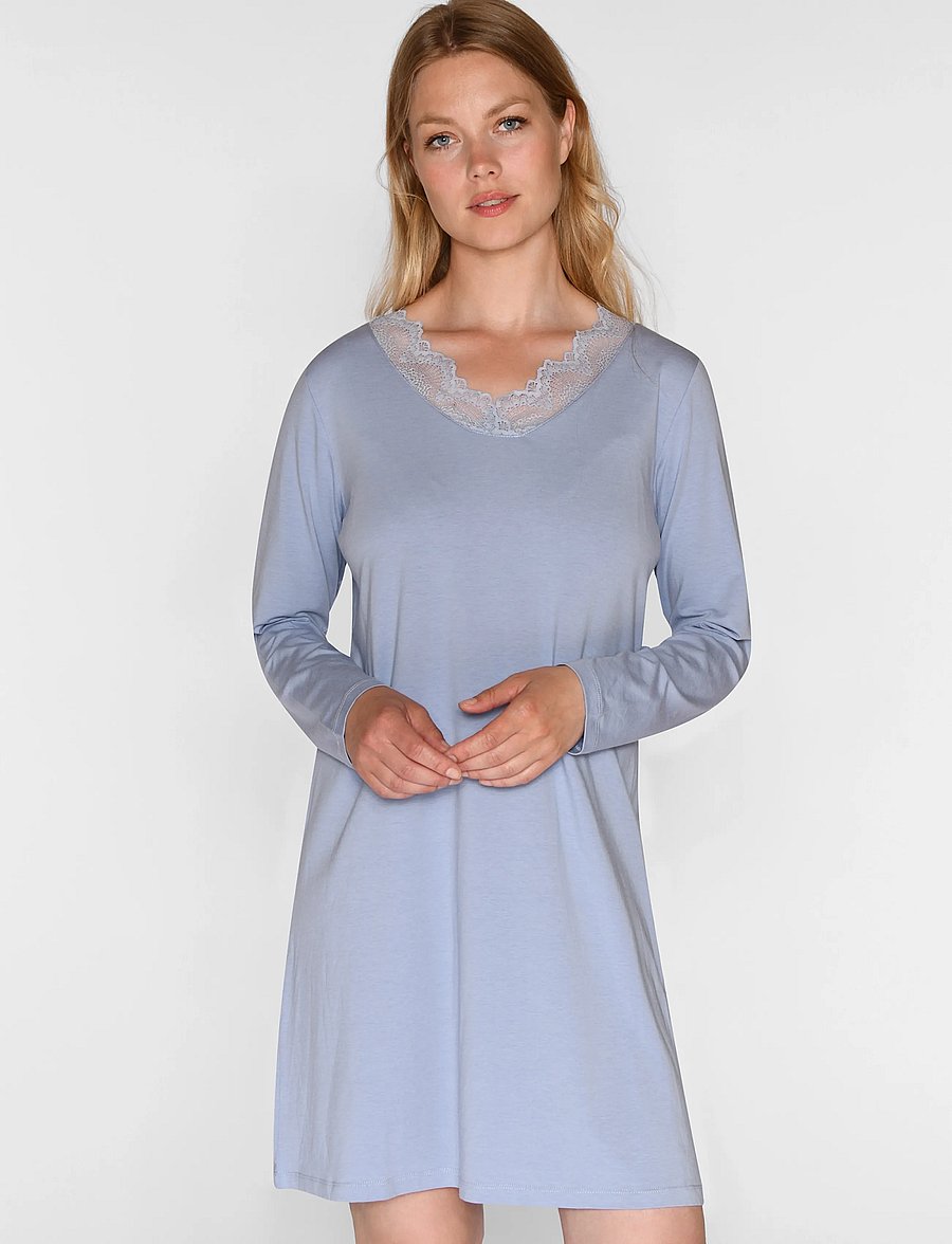 CCDK Copenhagen - Jacqueline longsleeved Dress - Öösärgid - eventide - 4
