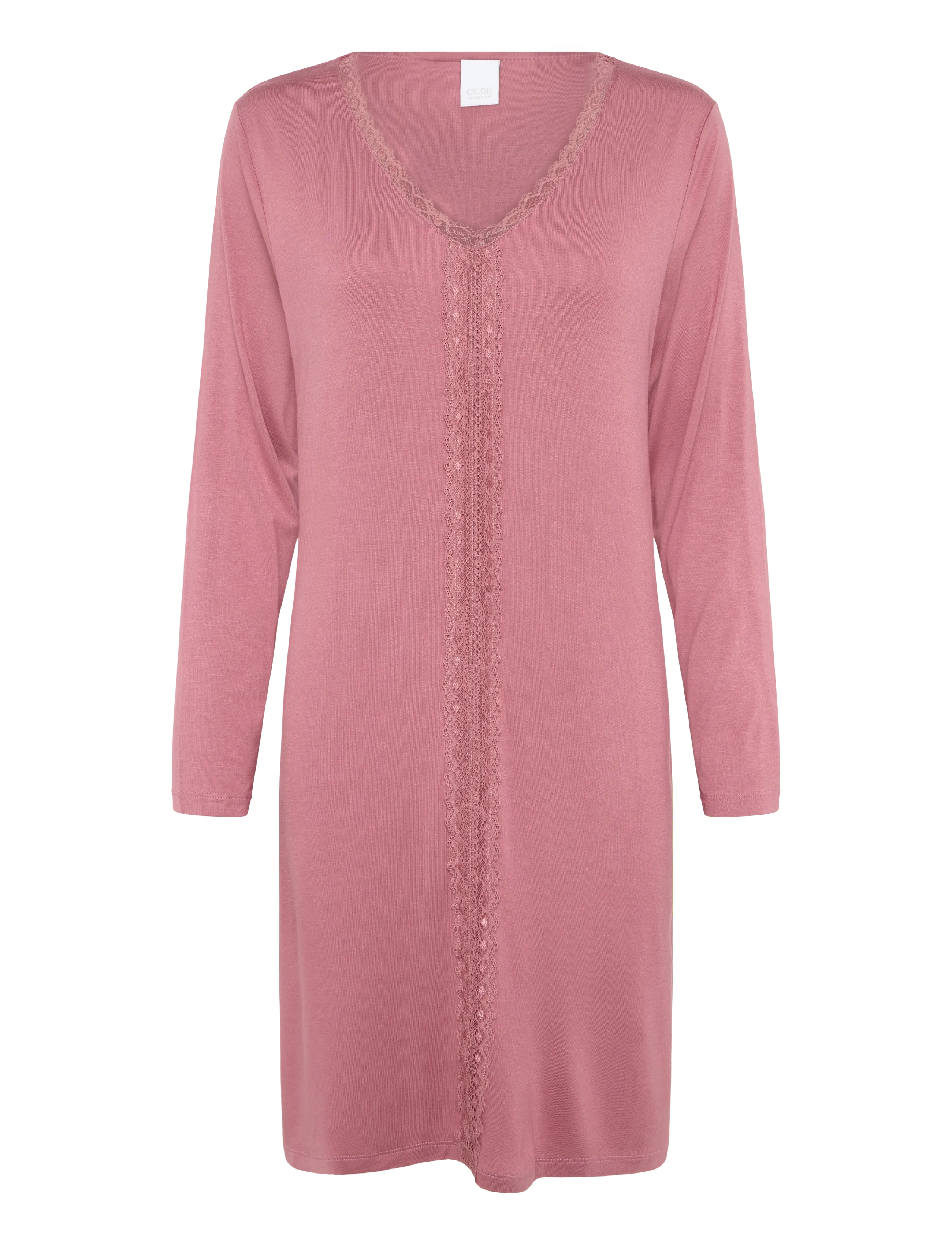 CCDK Copenhagen Jacqueline Longsleeved Dress - Öösärgid - DUSTY ROSE / pink/rose