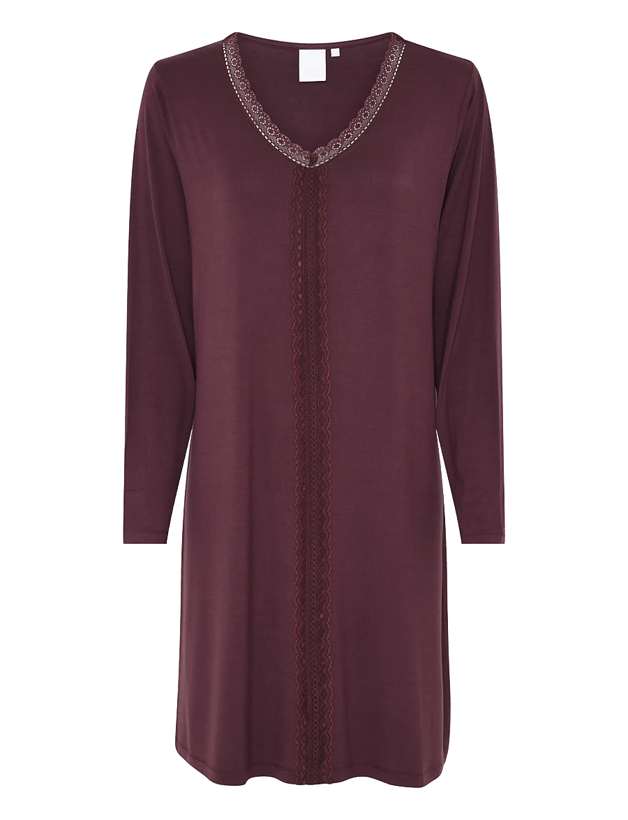 CCDK Copenhagen - Jacqueline Longsleeved Dress - Öösärgid - fudge - 1