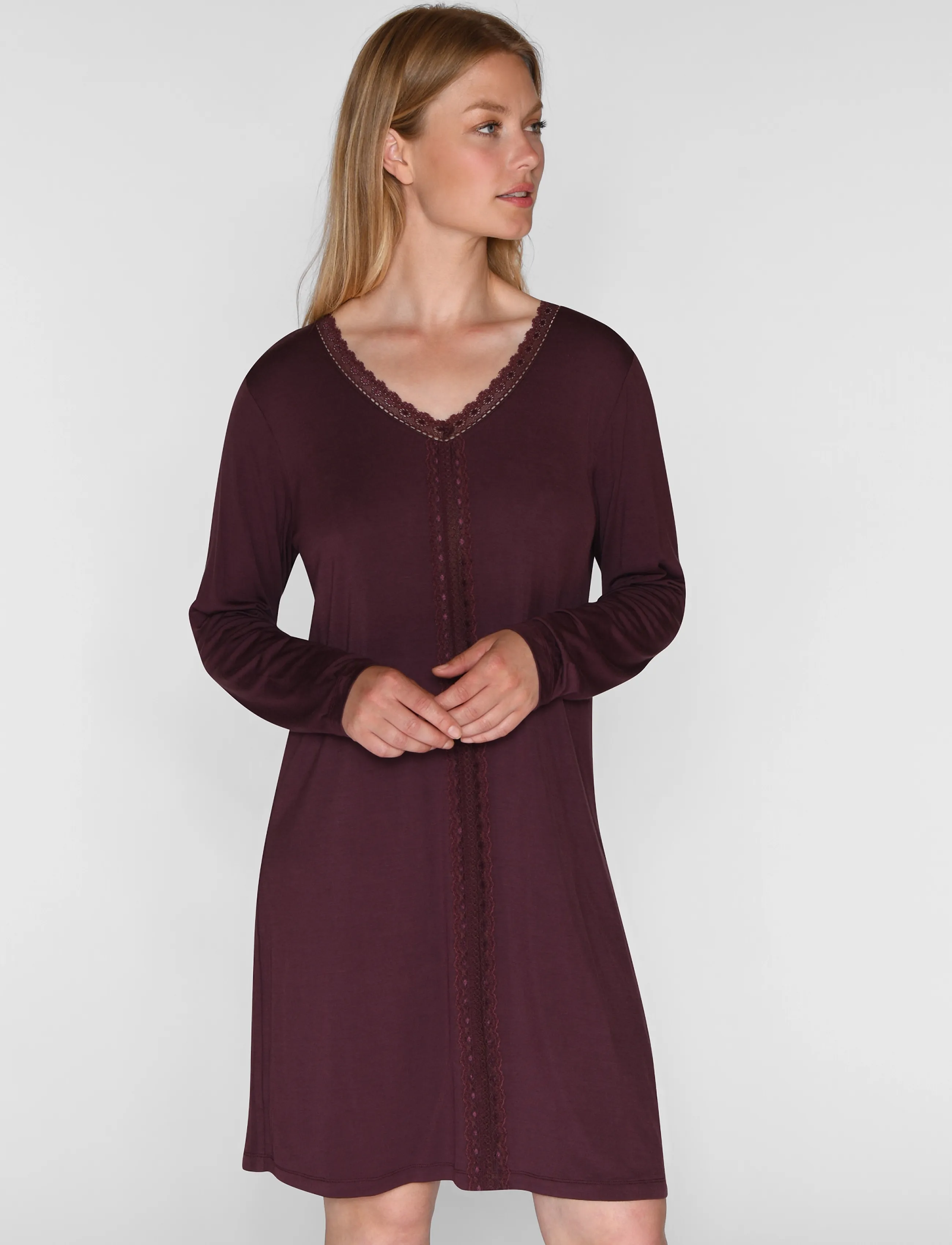 CCDK Copenhagen - Jacqueline Longsleeved Dress - Öösärgid - fudge - 4