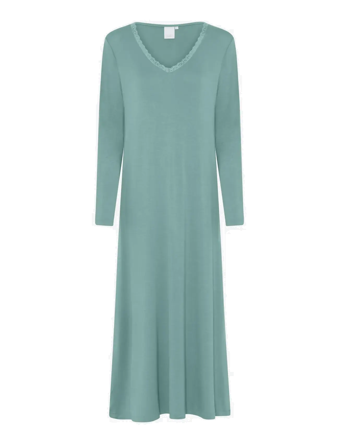 CCDK Copenhagen Jacqueline longsleeved long Dress - Undertøj - ARTIC / blue