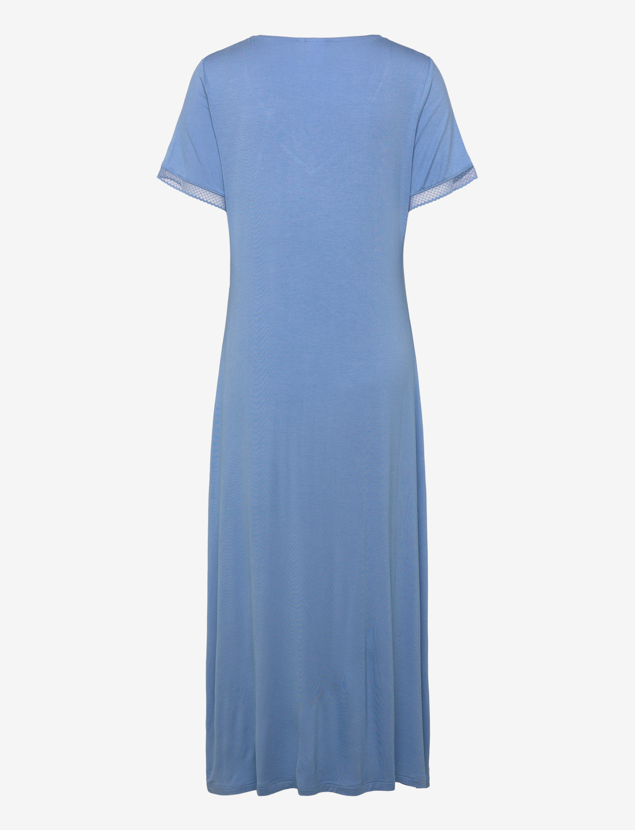 CCDK Copenhagen - Jacqueline shortsleeved long Dress - nightdresses - azurine - 1