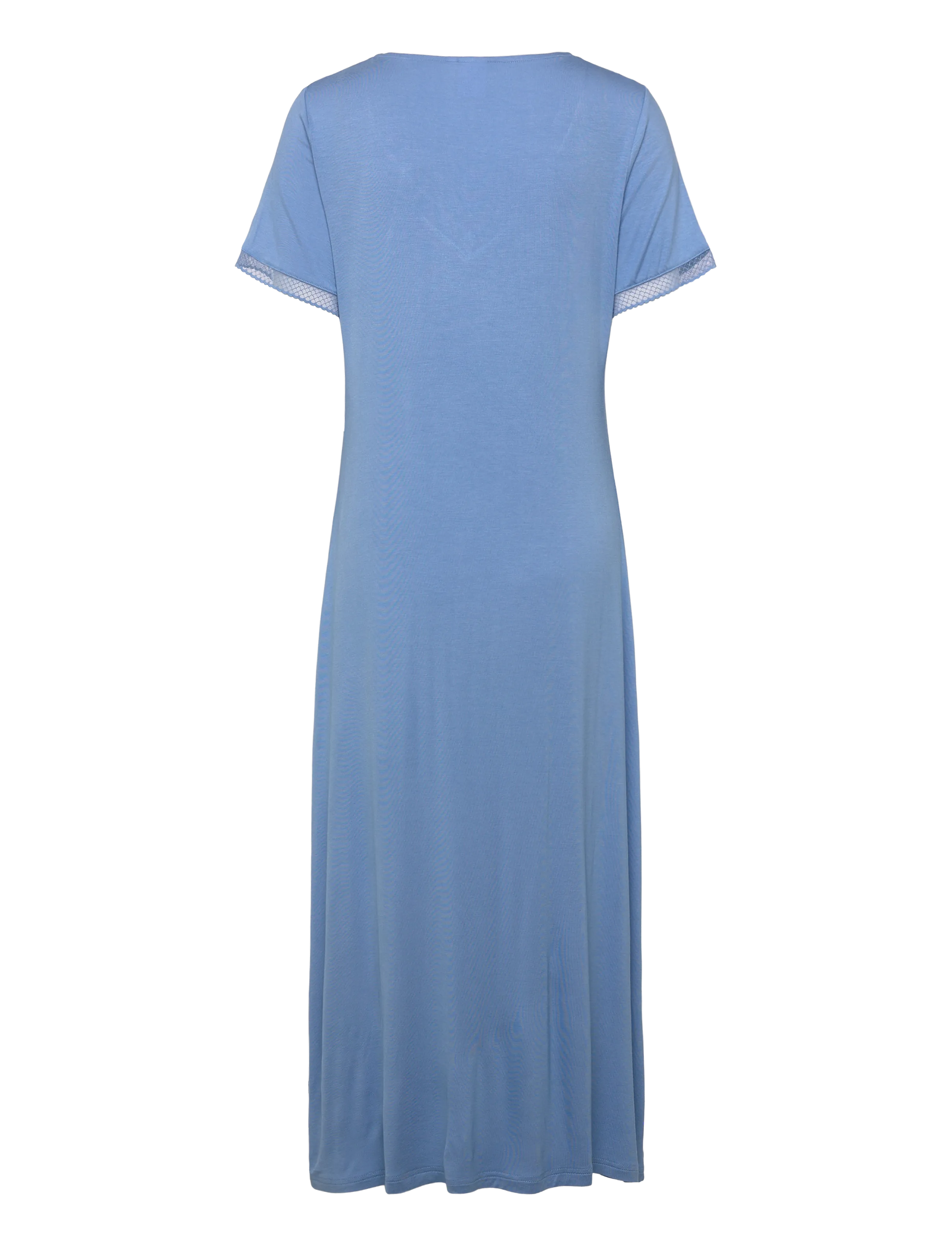 CCDK Copenhagen - Jacqueline shortsleeved Long Dress - chemises de nuit - azurine - 1