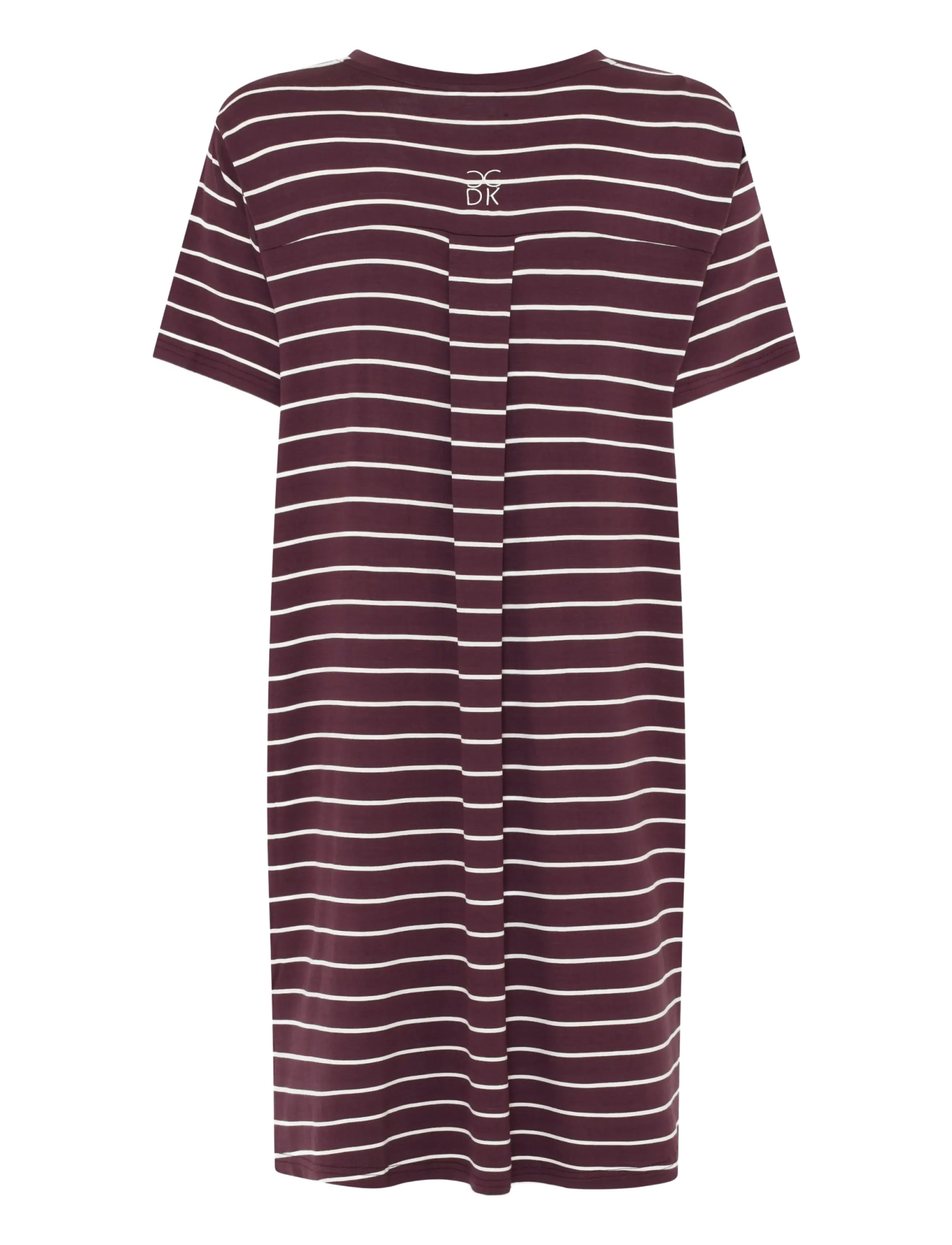CCDK Copenhagen - Nicole shortsleeved Dress - sügisene kokkuhoid - fudge stripe - 2