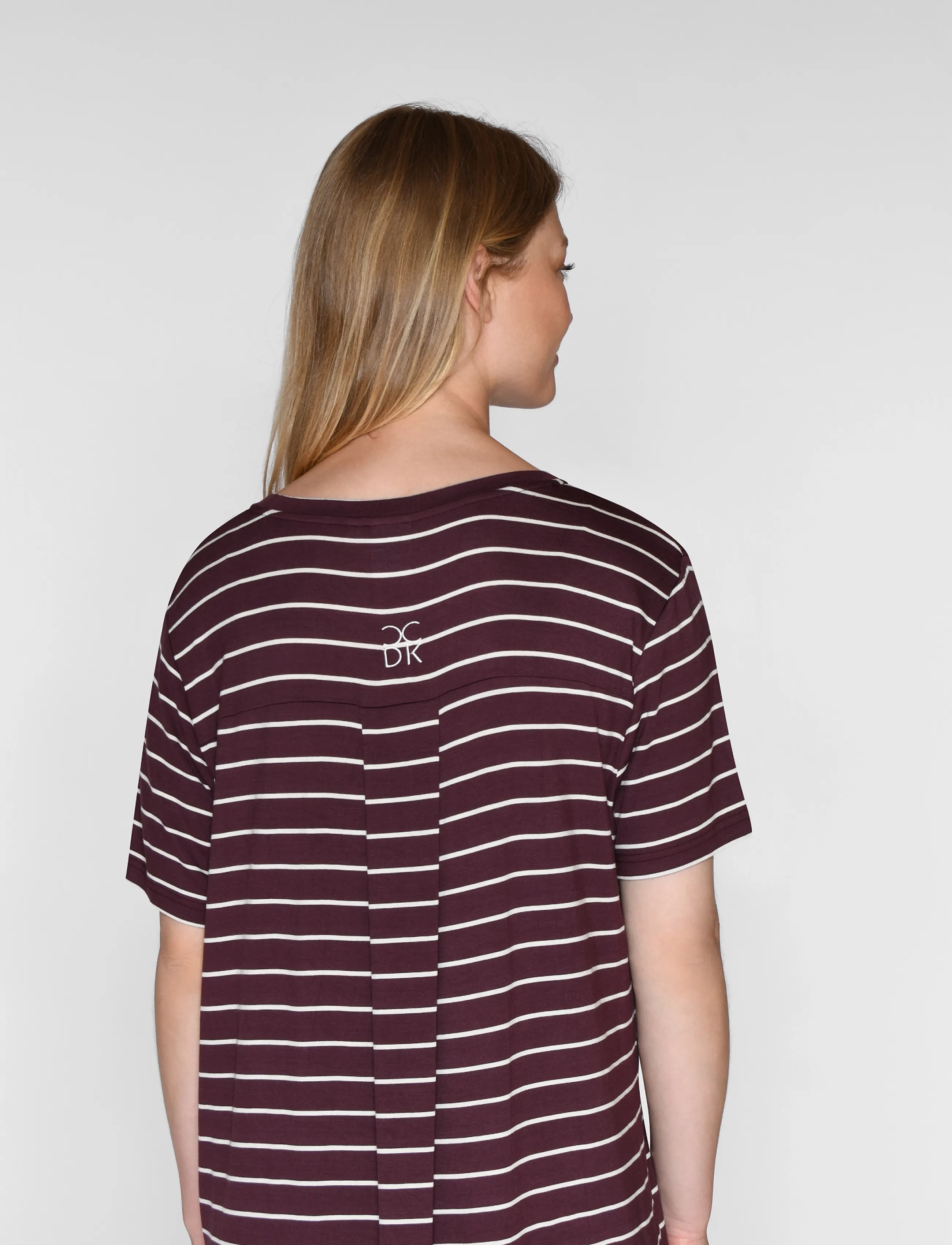 CCDK Copenhagen - Nicole shortsleeved Dress - sügisene kokkuhoid - fudge stripe - 5