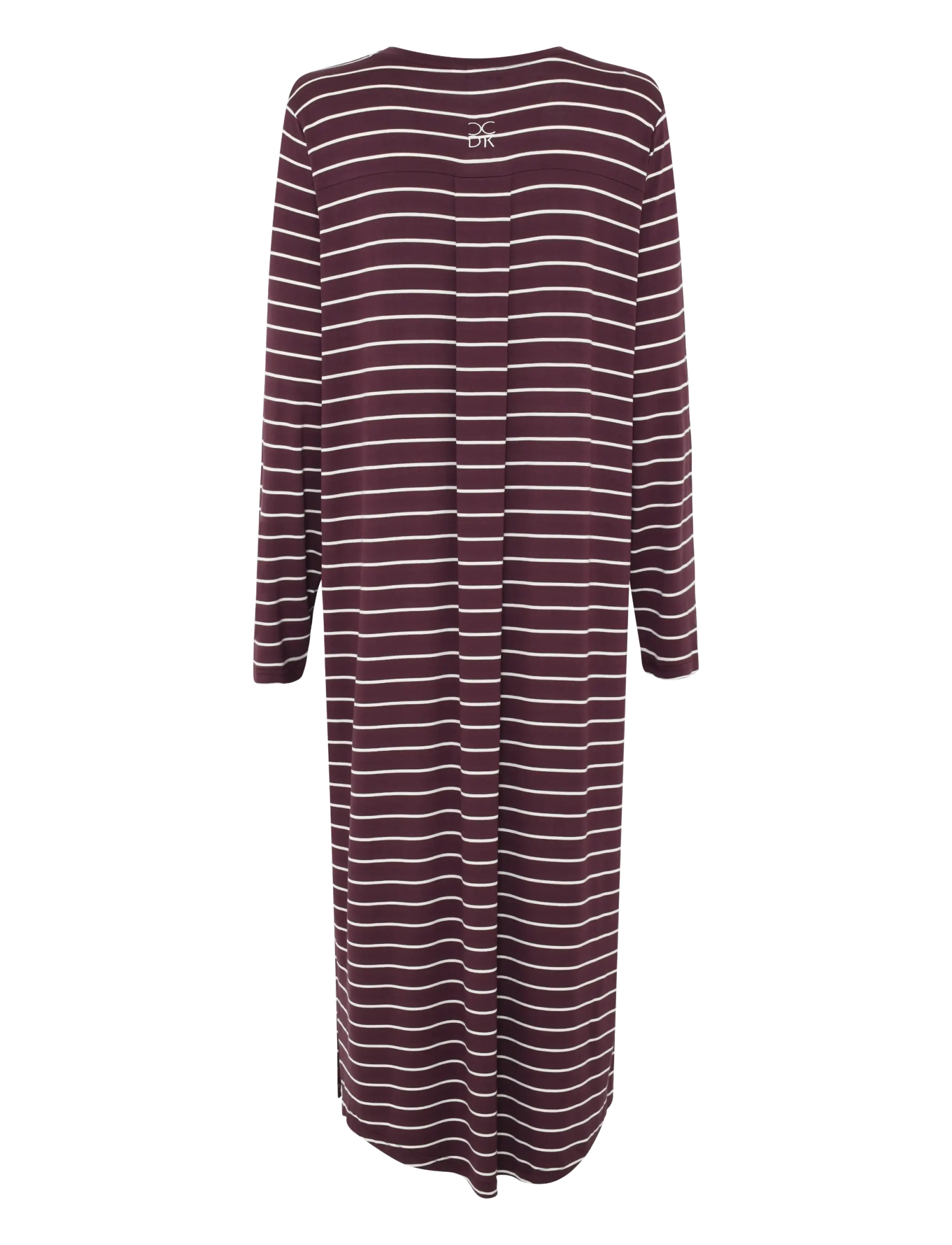 CCDK Copenhagen - Nicole Longsleeved Long Dress - herbstersparnisse - fudge stripe - 2
