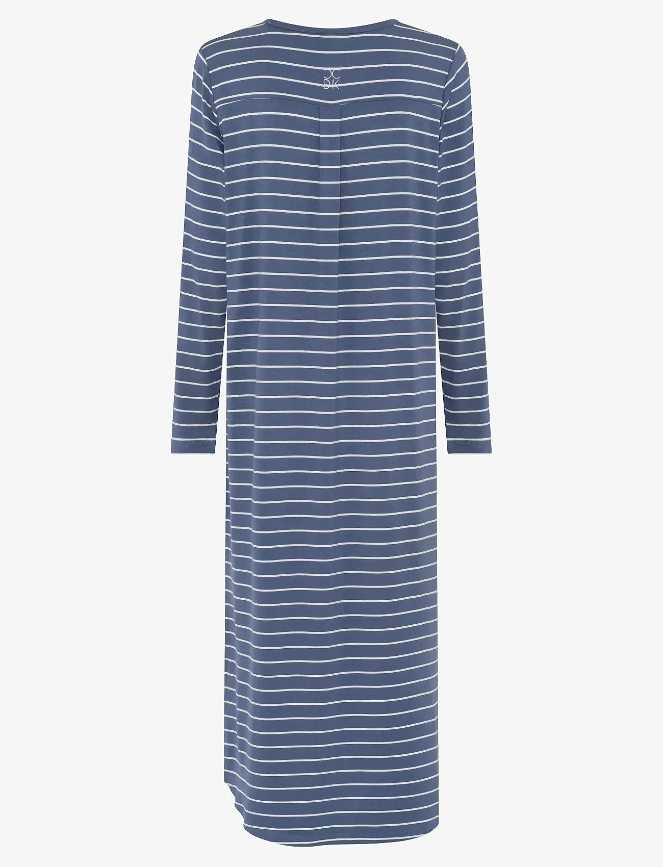 CCDK Copenhagen - Nicole Longsleeved Long Dress - nachthemden - wild wind stripe - 2