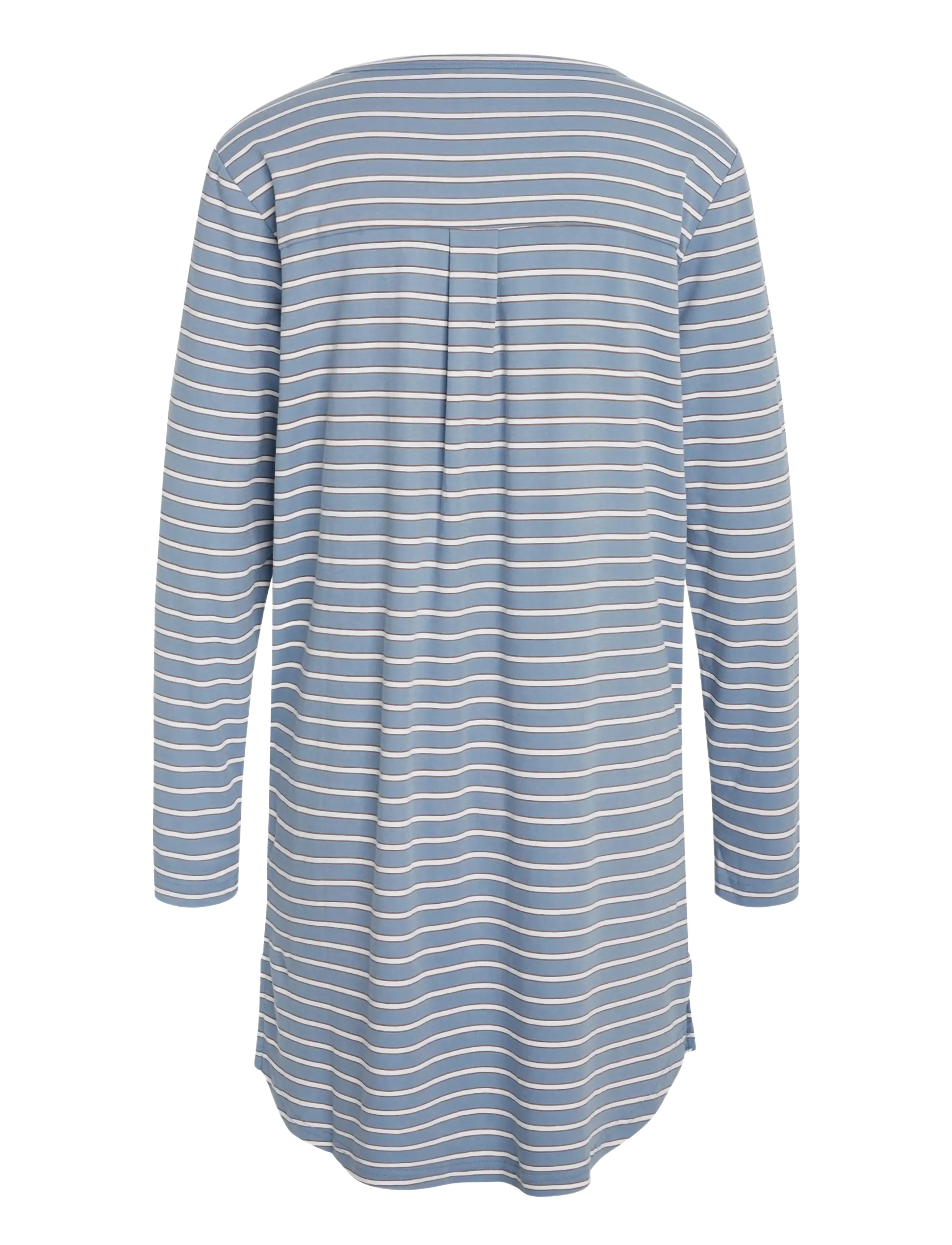 CCDK Copenhagen - Nicole longsleeved Dress - laveste priser - faded denim stripe - 2