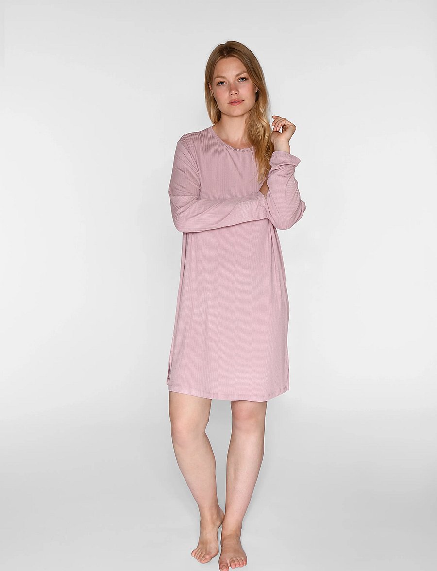 CCDK Copenhagen - Nicole longsleeved Dress - Öösärgid - violet ice - 0