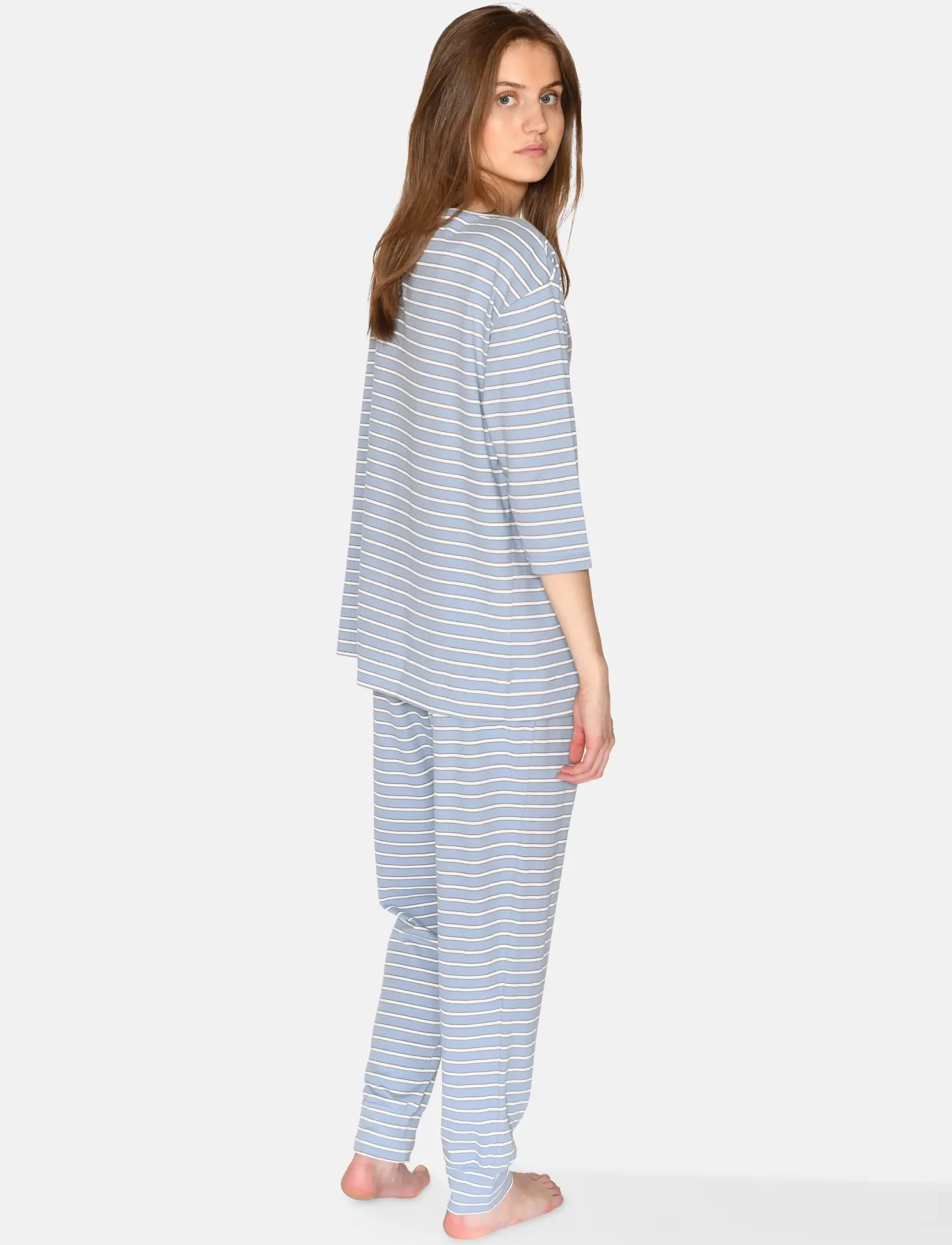 CCDK Copenhagen - Charlotte Pants - laveste priser - faded denim stripe - 3