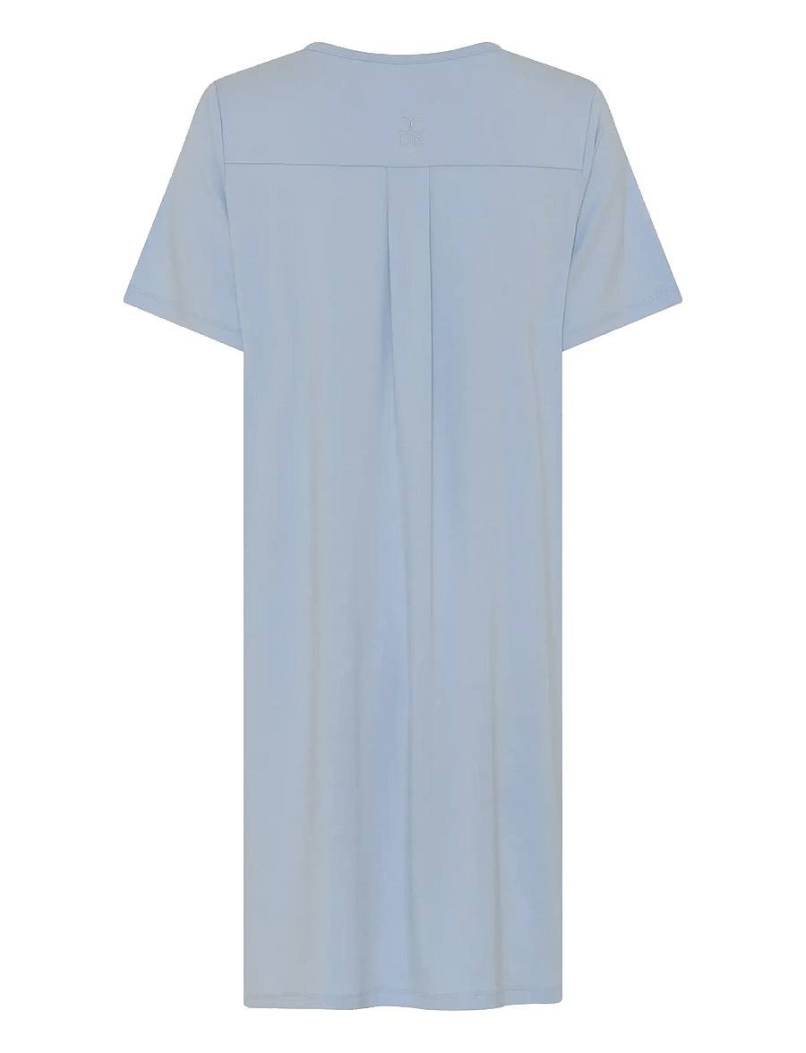 CCDK Copenhagen - Bea shortsleeved Dress - natkjoler - kentucky blue - 2