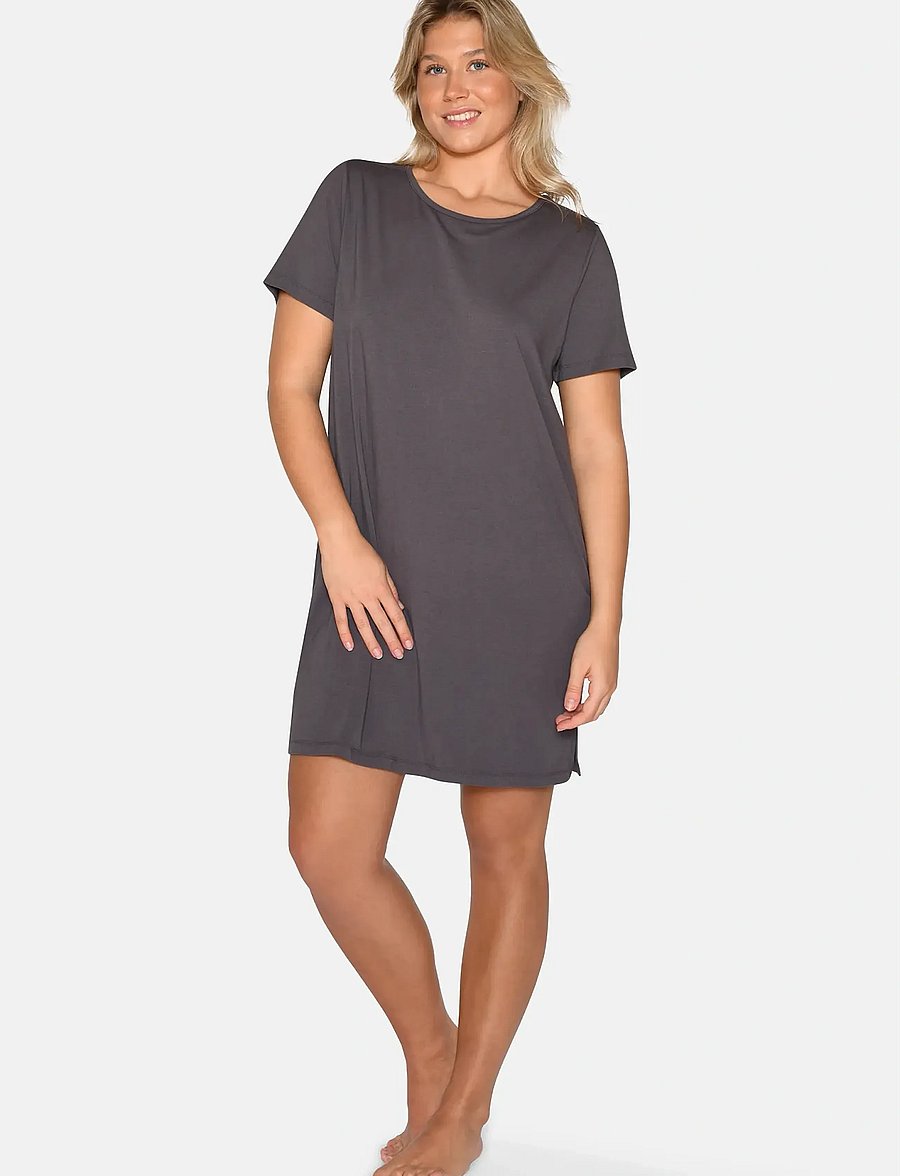 CCDK Copenhagen - Bea shortsleeved Dress - nachthemden - pavement - 0