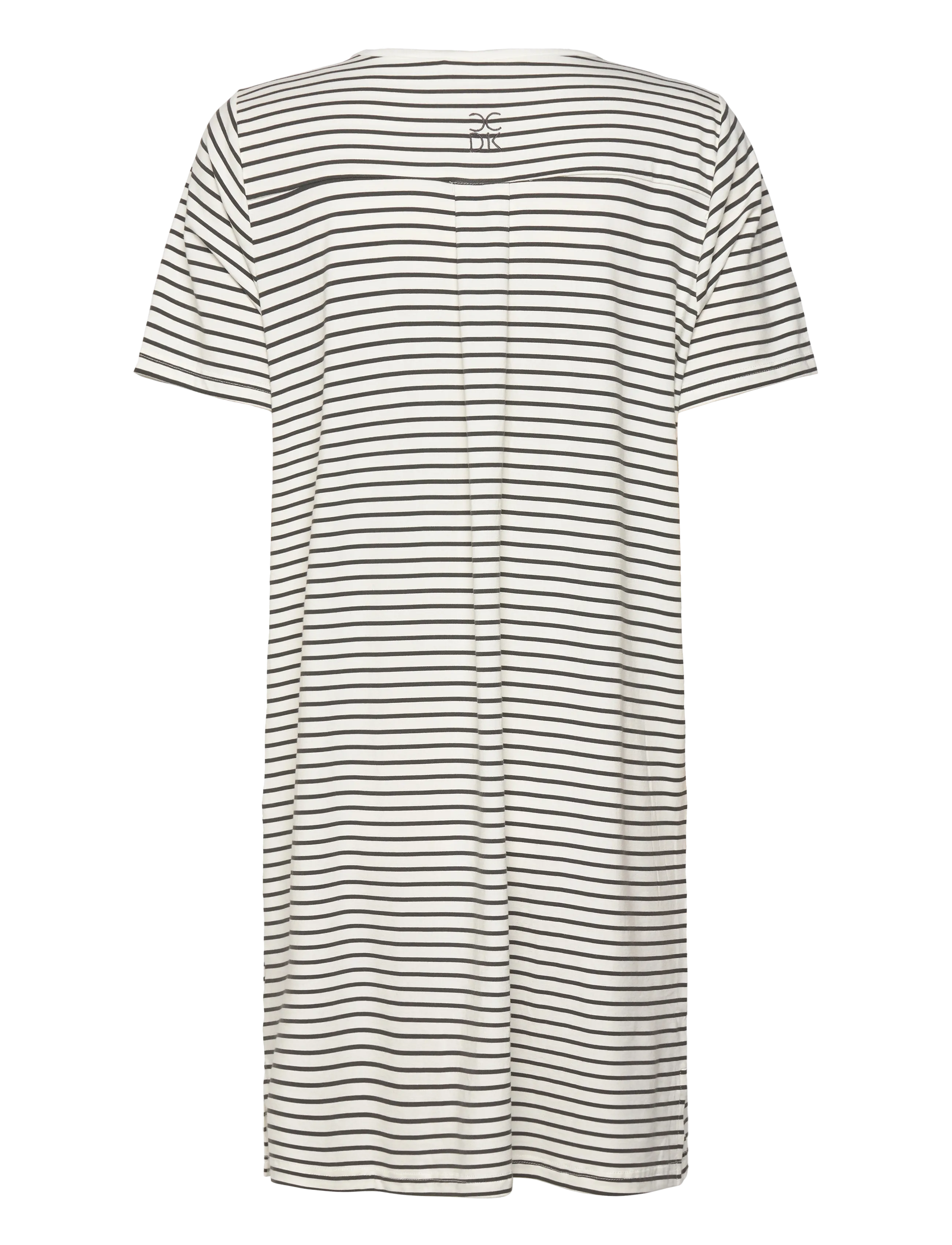CCDK Copenhagen - Bea shortsleeved Dress - nachthemden - pavement stripe - 1