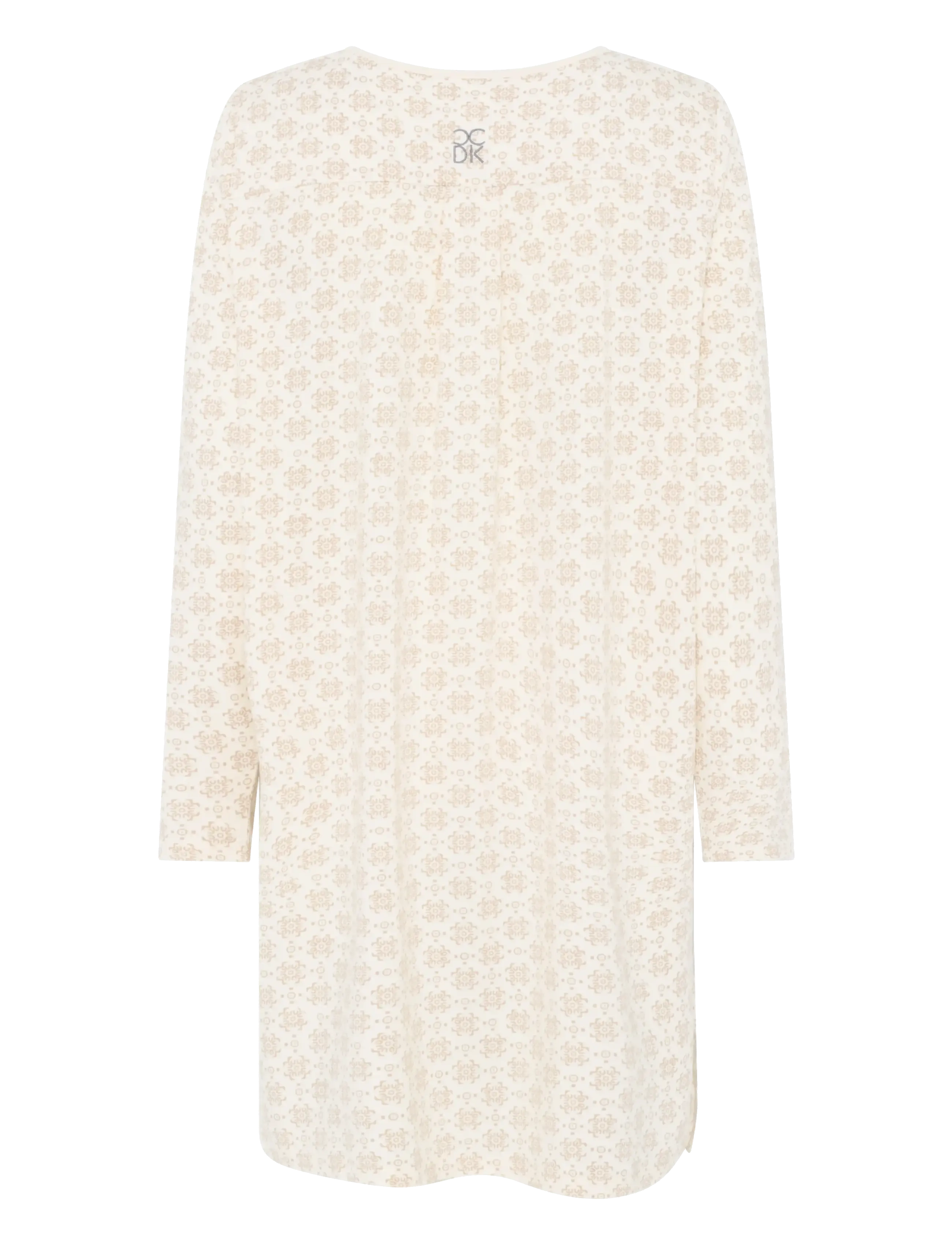 CCDK Copenhagen - Bea longsleeved Dress - nightdresses - cement aop - 2