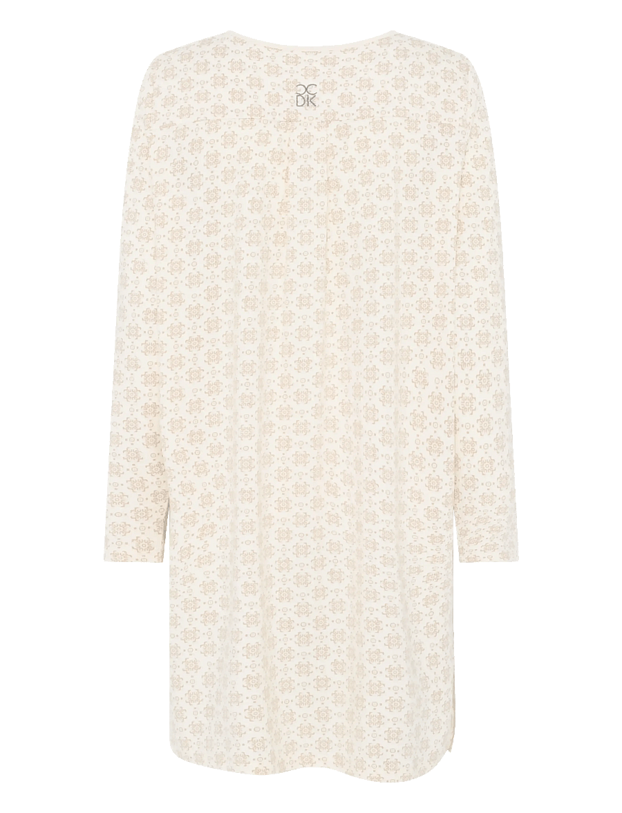 CCDK Copenhagen - Bea longsleeved Dress - nightdresses - cement aop - 2