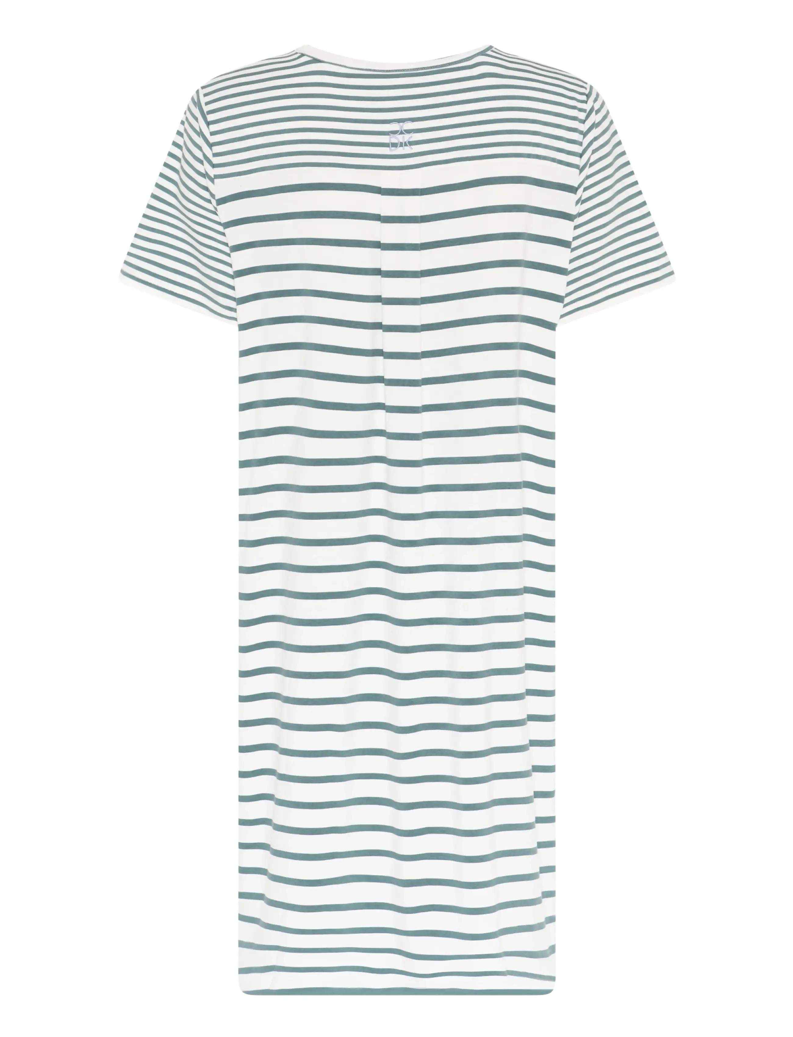 CCDK Copenhagen - Bea shortsleeved Dress - sagebrush green stripe - 2