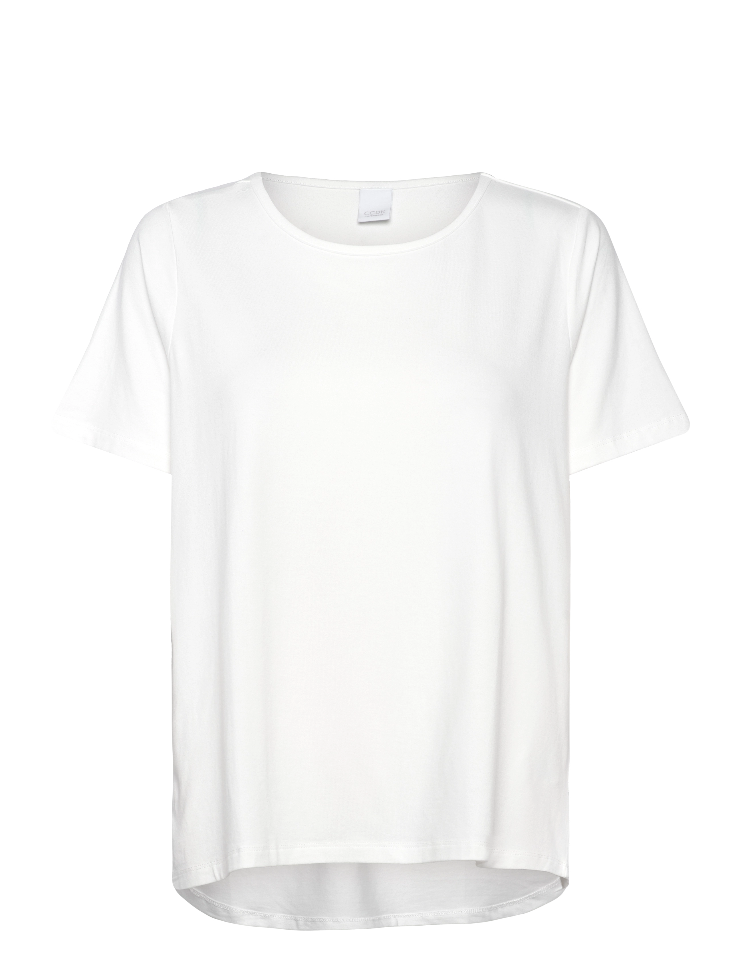 CCDK Copenhagen Bea shortsleeved T-shirt - Pesu ja aluspesu - SNOW WHITE / white