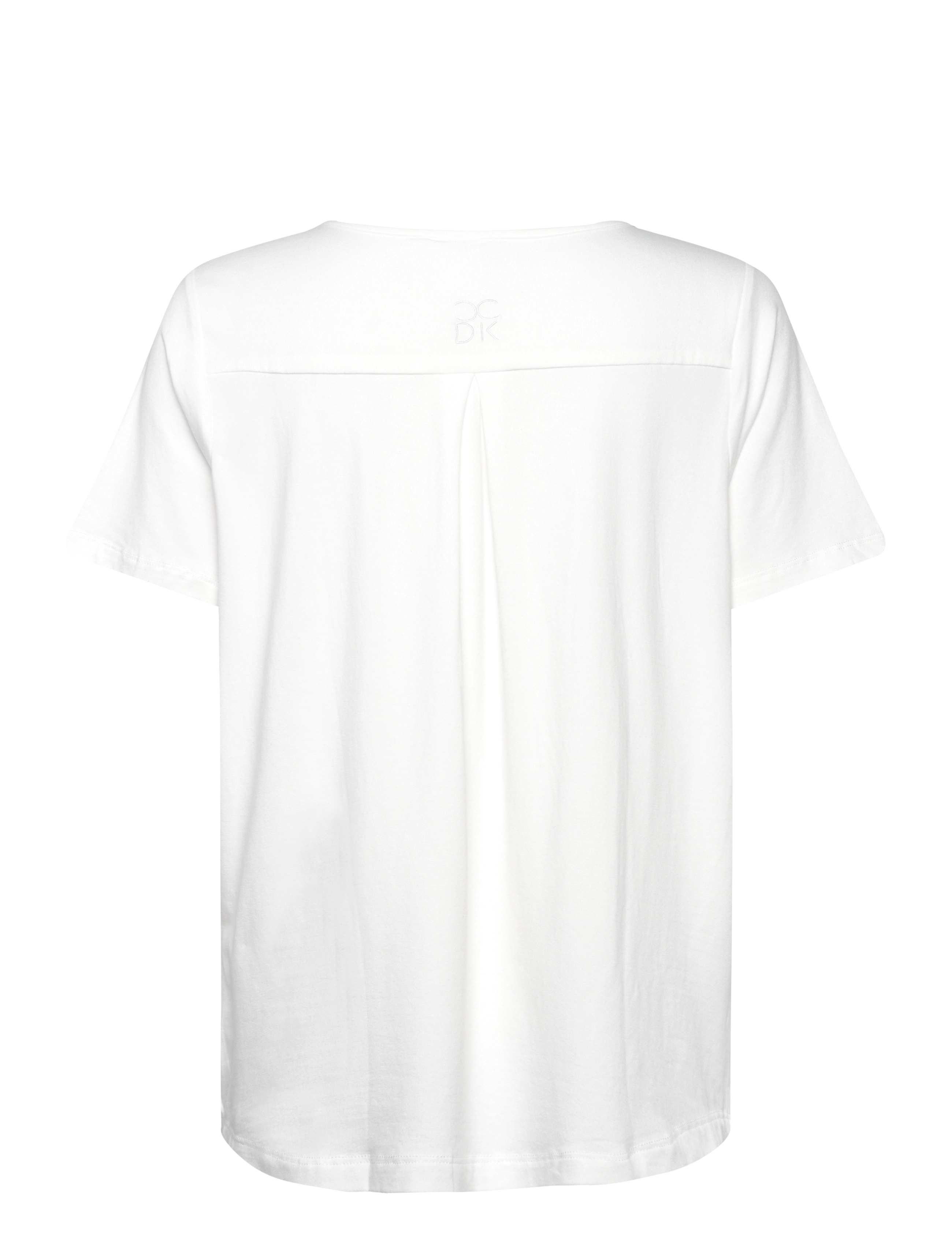CCDK Copenhagen - Bea shortsleeved T-shirt - oberteile - snow white - 1