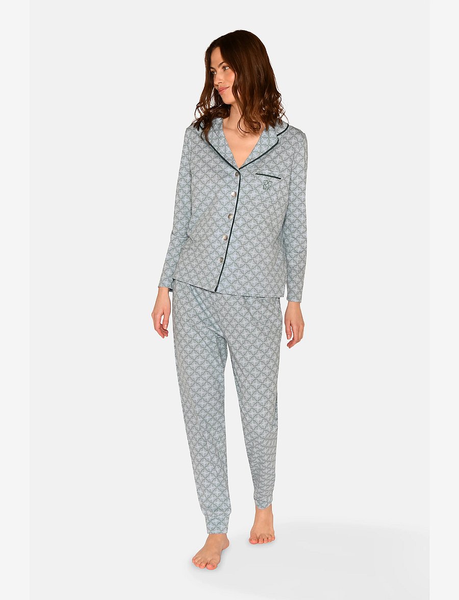 CCDK Copenhagen - Joy Shirt - tops - kentucky blue aop - 0