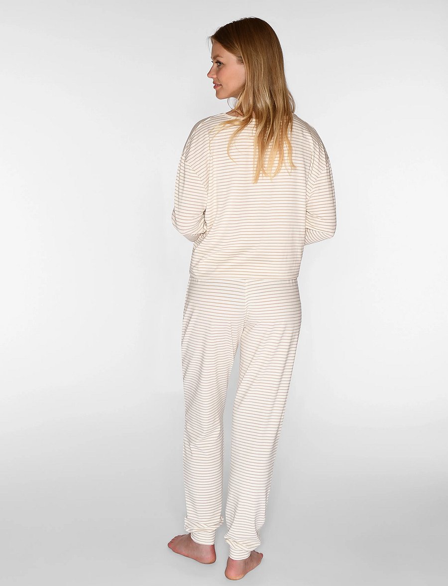 CCDK Copenhagen - Betty Pants - pyjamasbyxor - cement stripe - 3