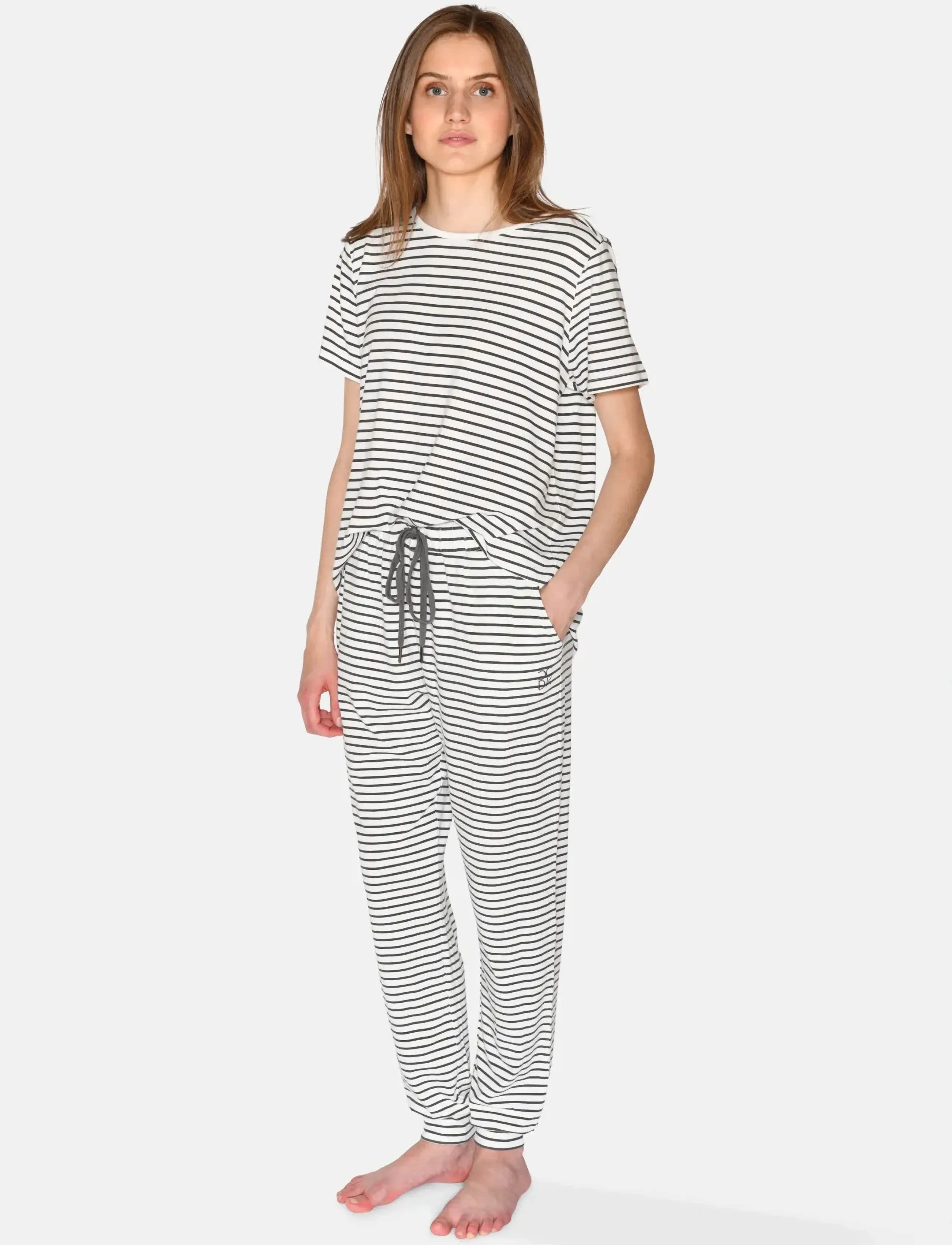 CCDK Copenhagen - Betty Pants - pyjama pants - pavement stripe - 0