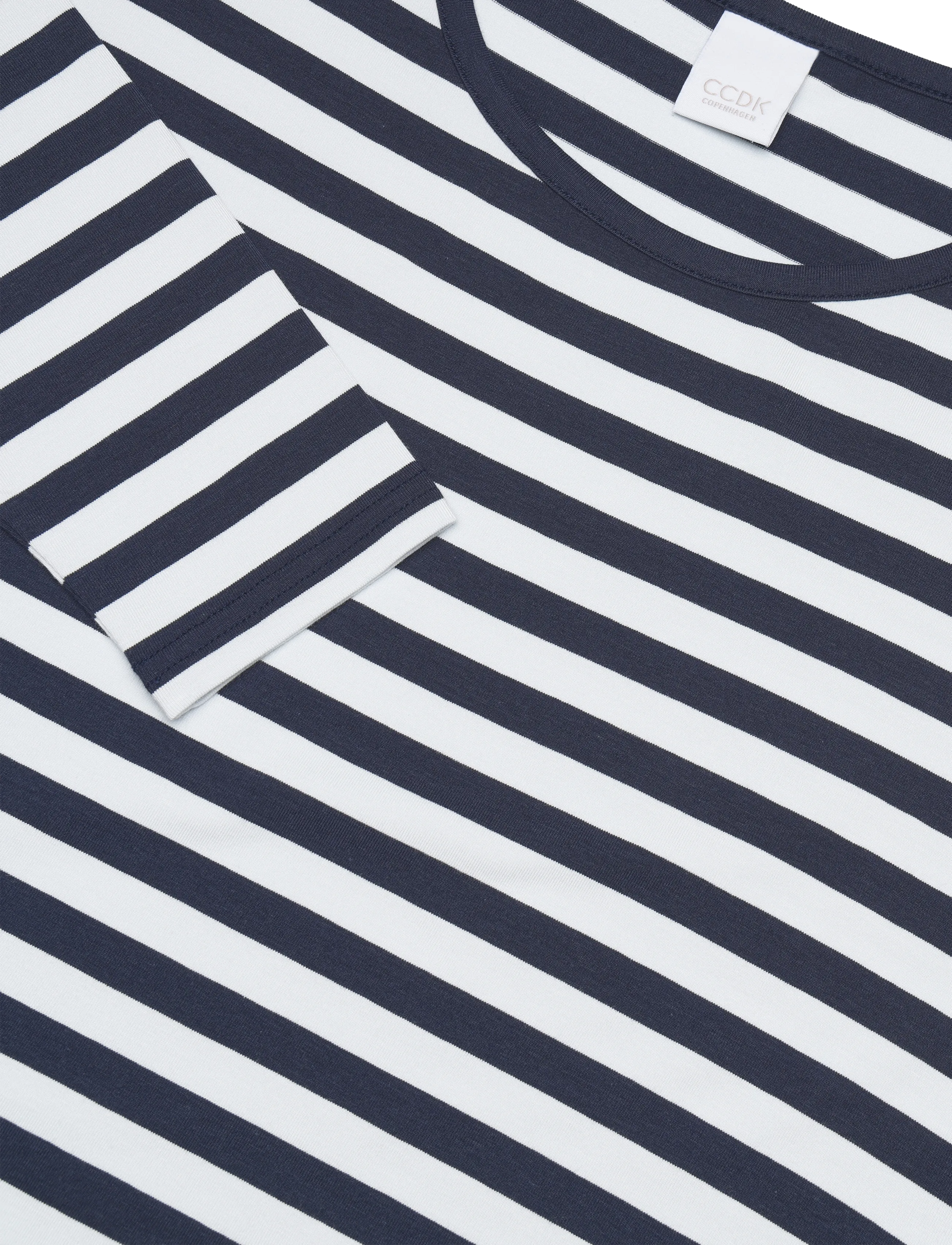 CCDK Copenhagen - Britt Longsleeved T-shirt - langärmlige tops - artic ice stripe - 5