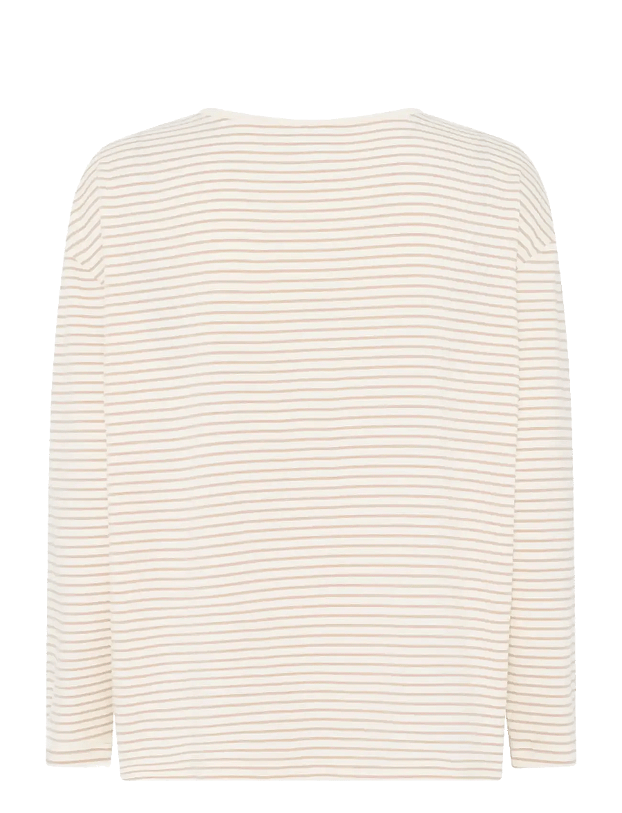 CCDK Copenhagen - Britt L/S T-shirt - toppar - cement stripe - 2