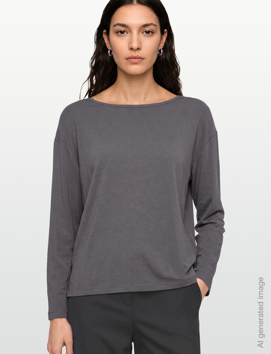 CCDK Copenhagen - Britt L/S T-shirt - oberteile - pavement - 3