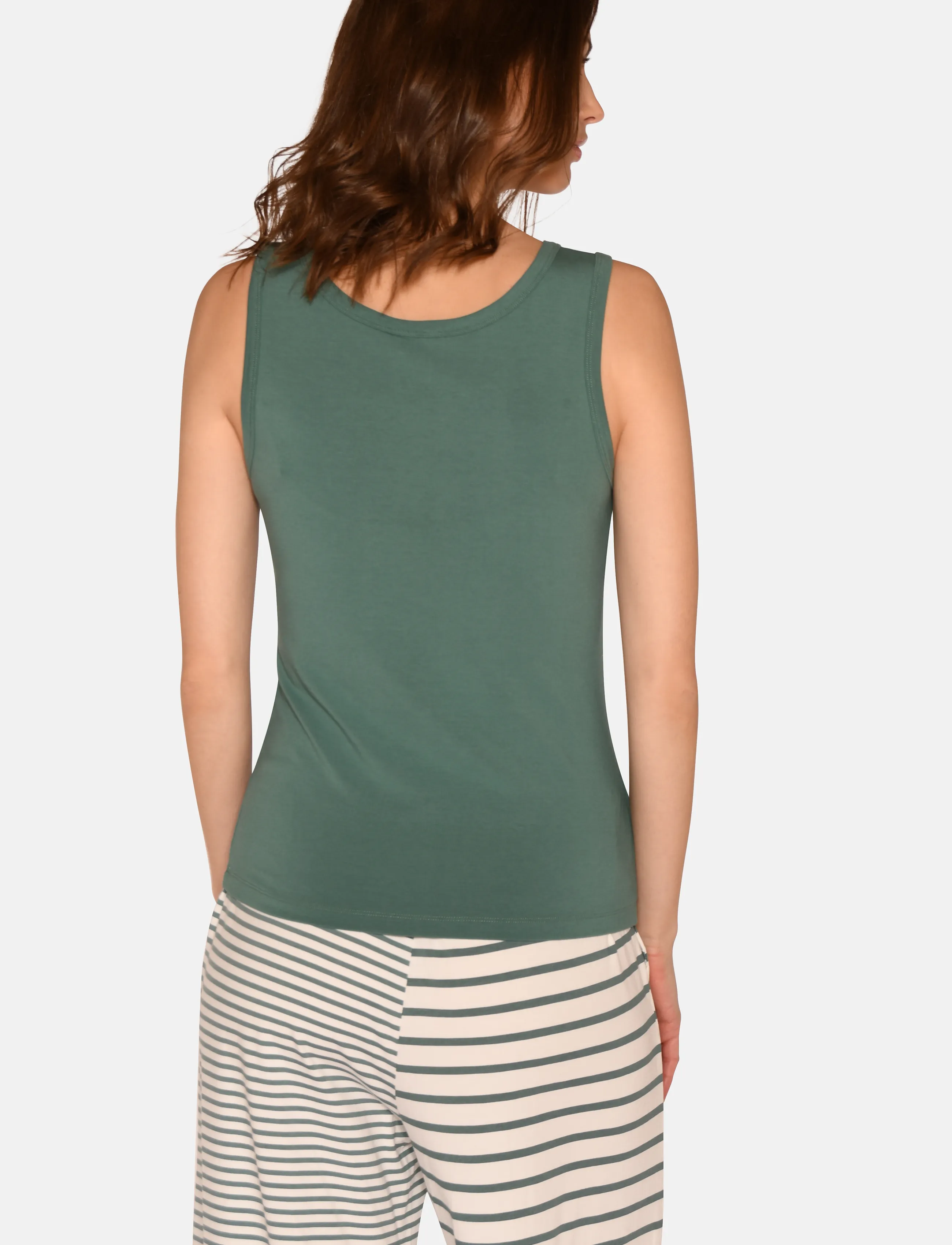 CCDK Copenhagen - Ann Tank Top - tops - sagebrush green - 5