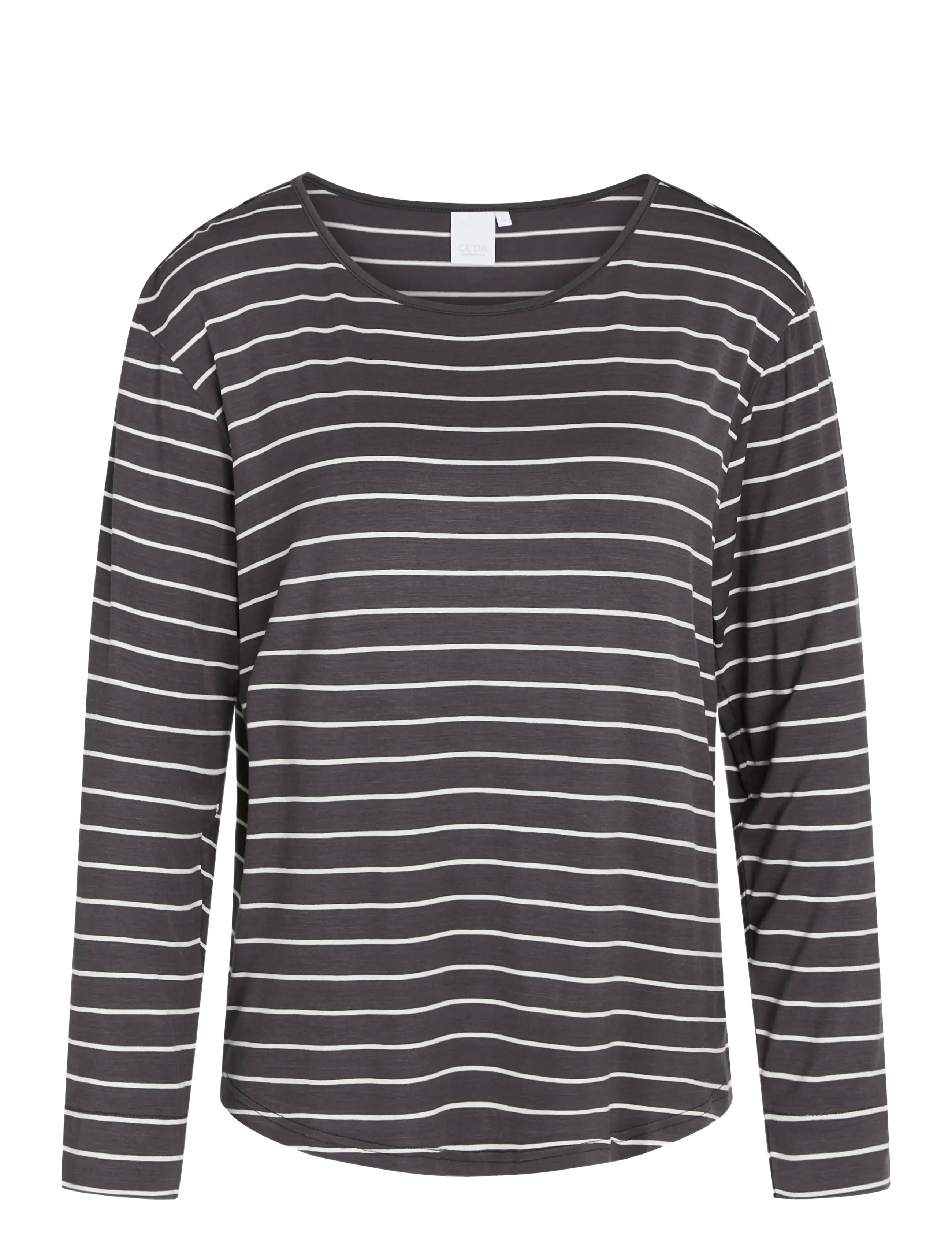 CCDK Copenhagen Nisha longsleeved T-shirt - Toppe - PAVEMENT STRIPE / brown