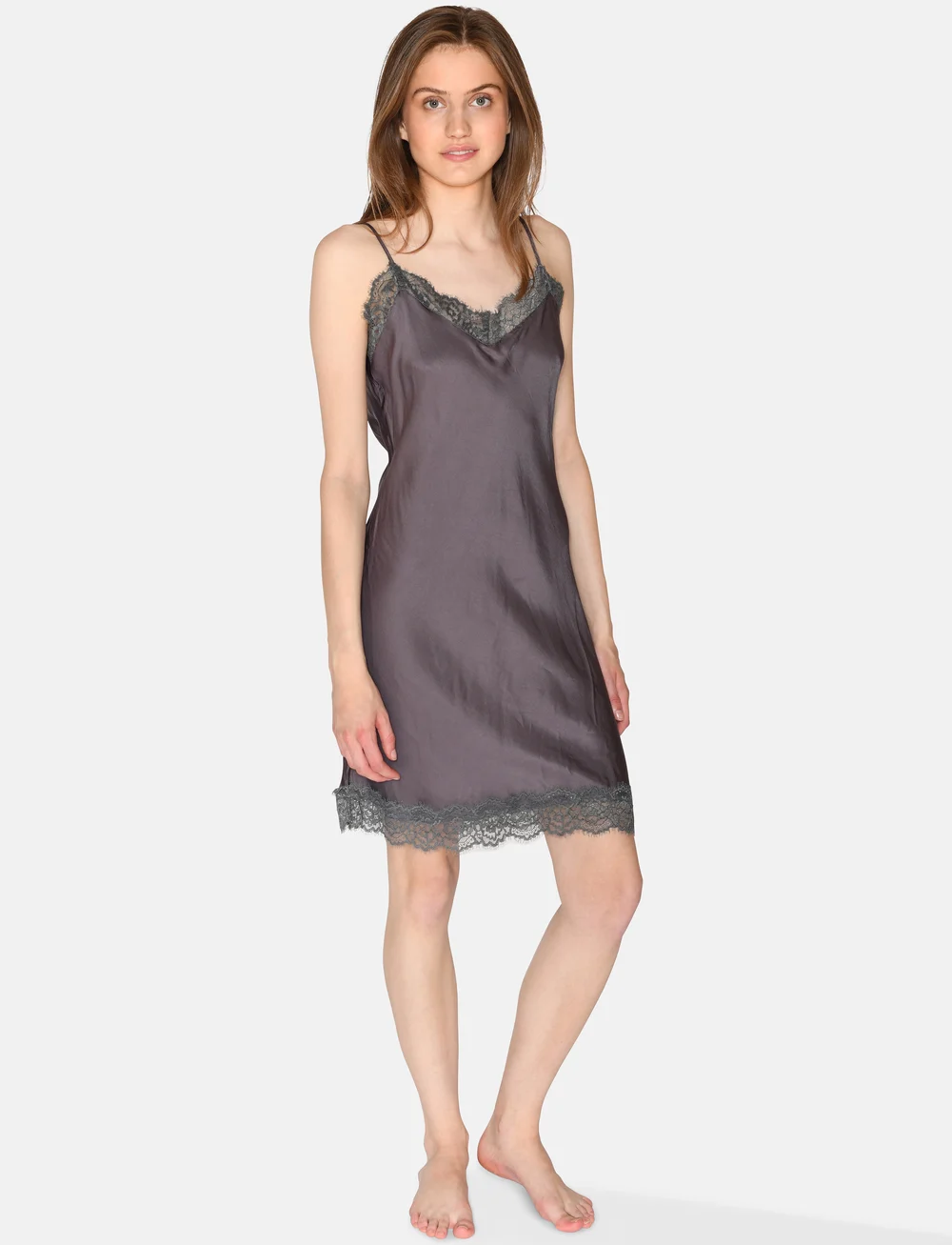 CCDK Copenhagen - Siana Chemise Dress - særlige begivenheder - pavement - 0