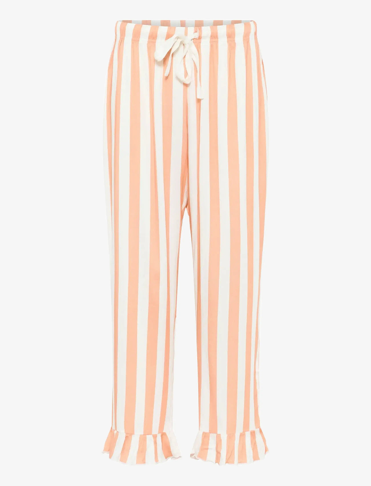 CCDK Copenhagen - Saga Crop Pants - laveste priser - coral sands stripe - 1