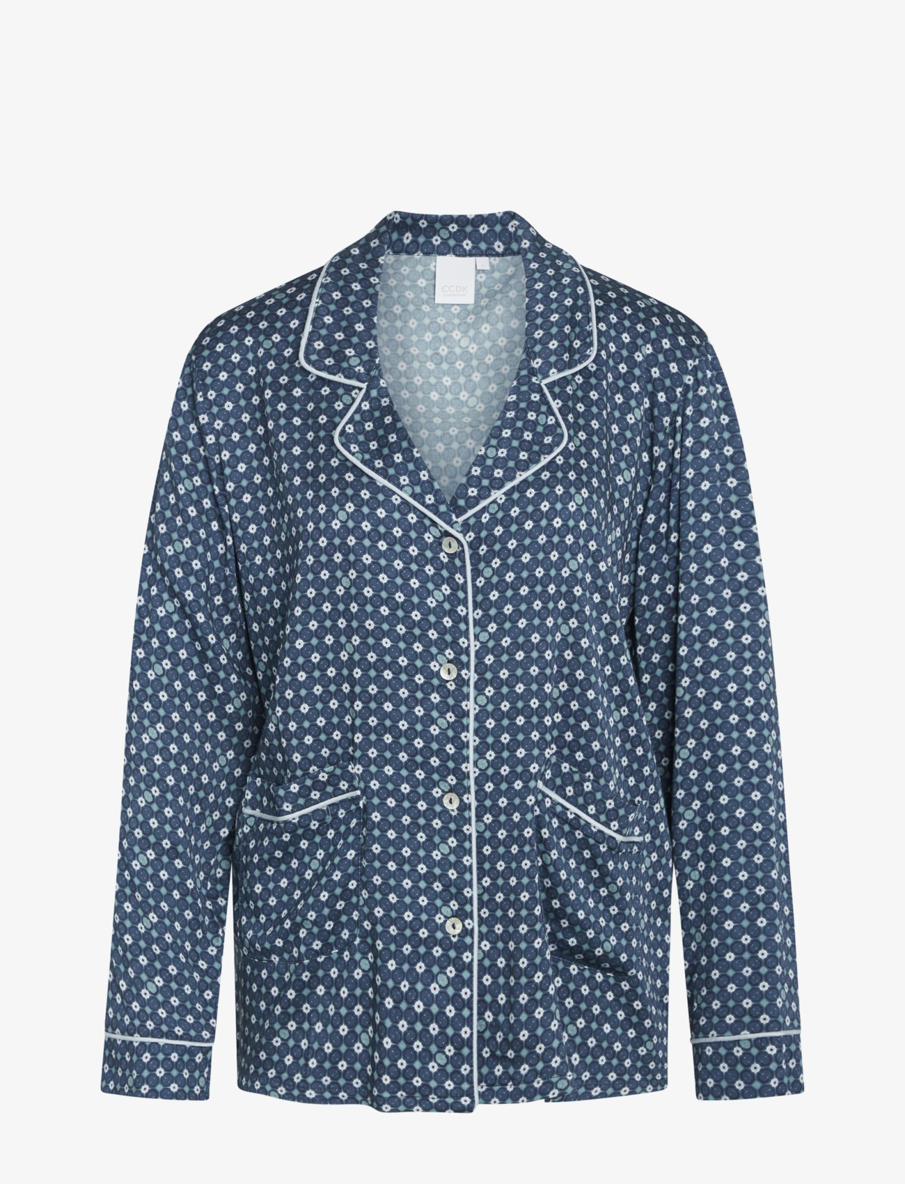 CCDK Copenhagen Josephine Shirt - Tops - STELLAR AOP / navy