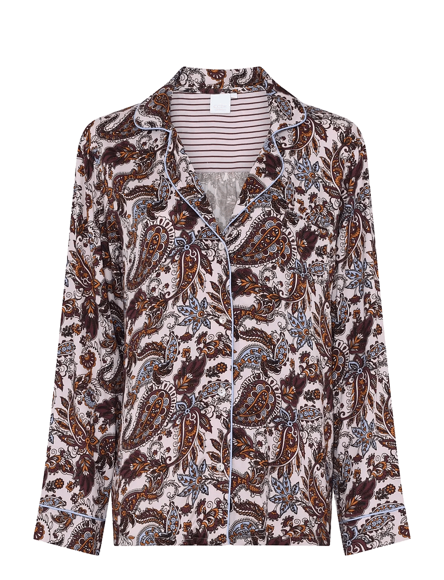 CCDK Copenhagen - Josephine Shirt - topid - fudge aop - 1