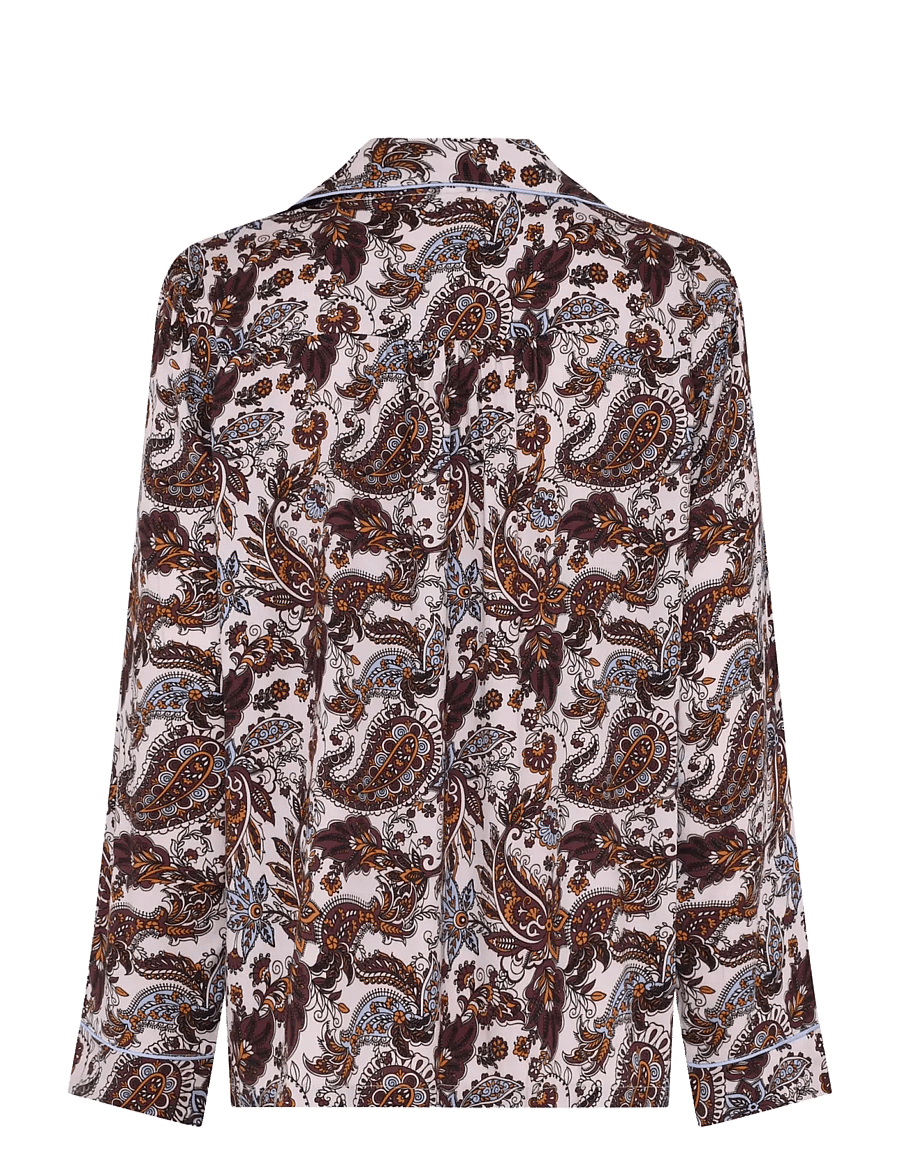 CCDK Copenhagen - Josephine Shirt - topid - fudge aop - 2