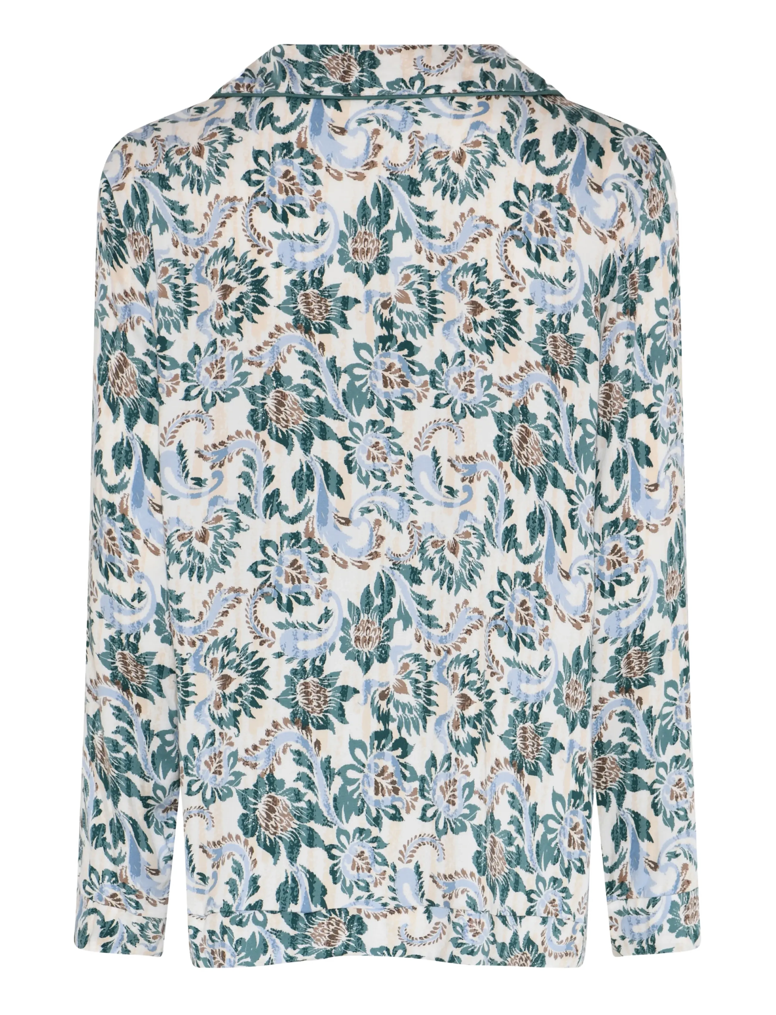 CCDK Copenhagen - Josephine Shirt - sagebrush green aop - 2