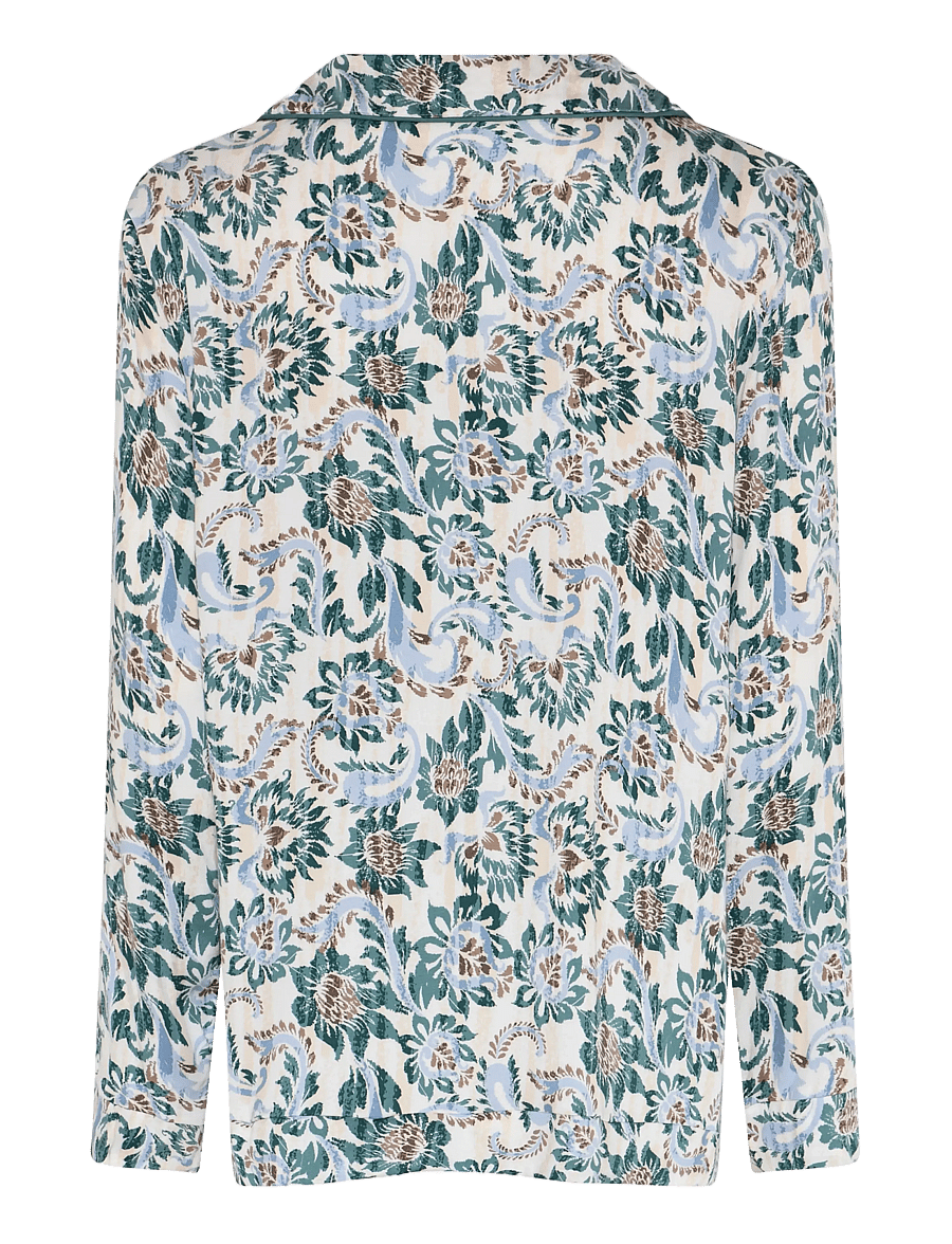 CCDK Copenhagen - Josephine Shirt - sagebrush green aop - 2