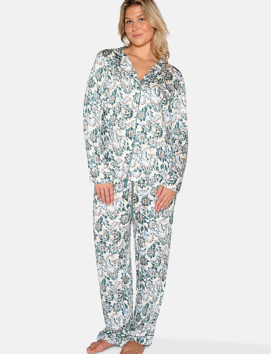 CCDK Copenhagen - Josephine Shirt - sagebrush green aop - 0