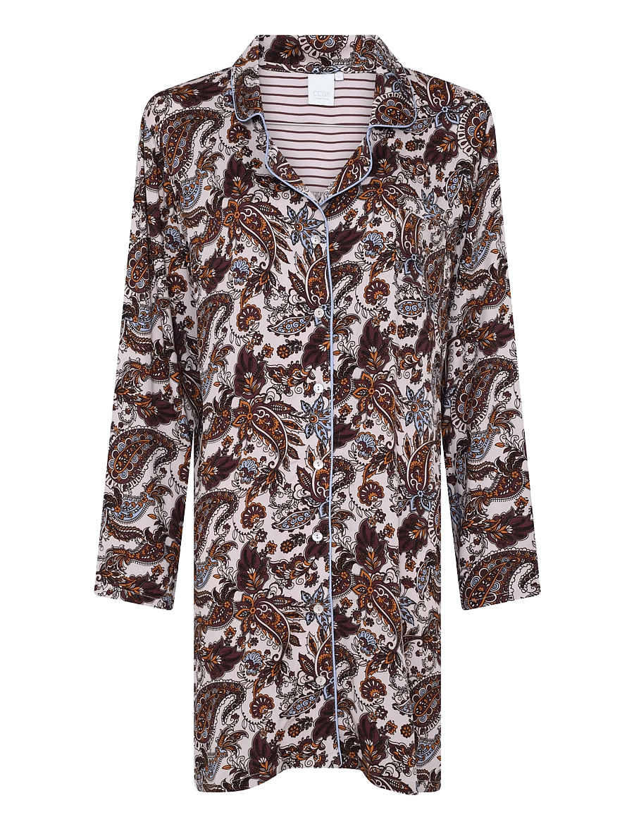 CCDK Copenhagen - Josephine Dress - nightdresses - fudge aop - 1