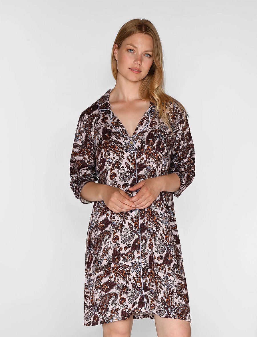 CCDK Copenhagen - Josephine Dress - nightdresses - fudge aop - 4