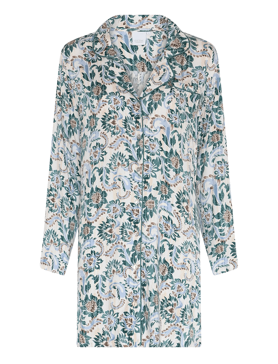 CCDK Copenhagen - Josephine Dress - sagebrush green aop - 1
