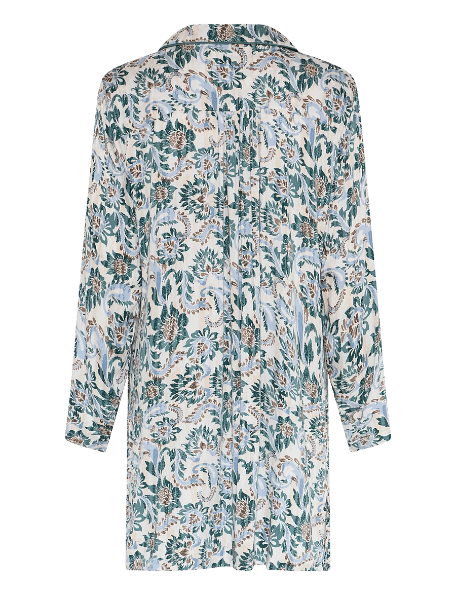 CCDK Copenhagen - Josephine Dress - sagebrush green aop - 2