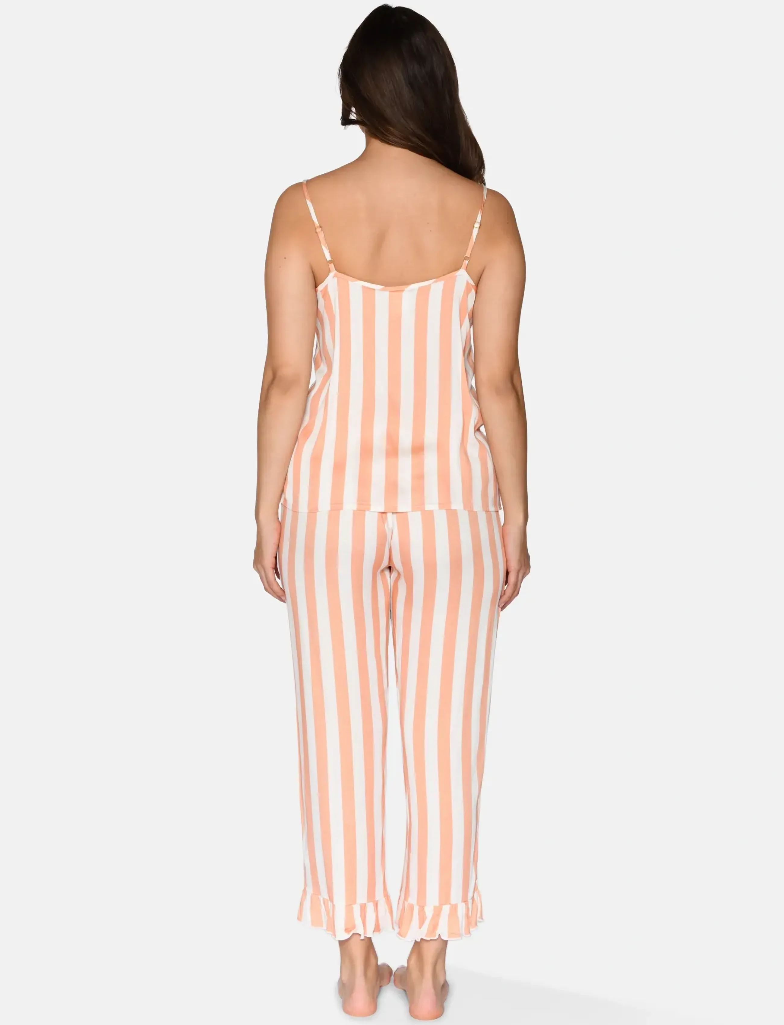 CCDK Copenhagen - Janet Chemise Top - laveste priser - coral sands stripe - 3