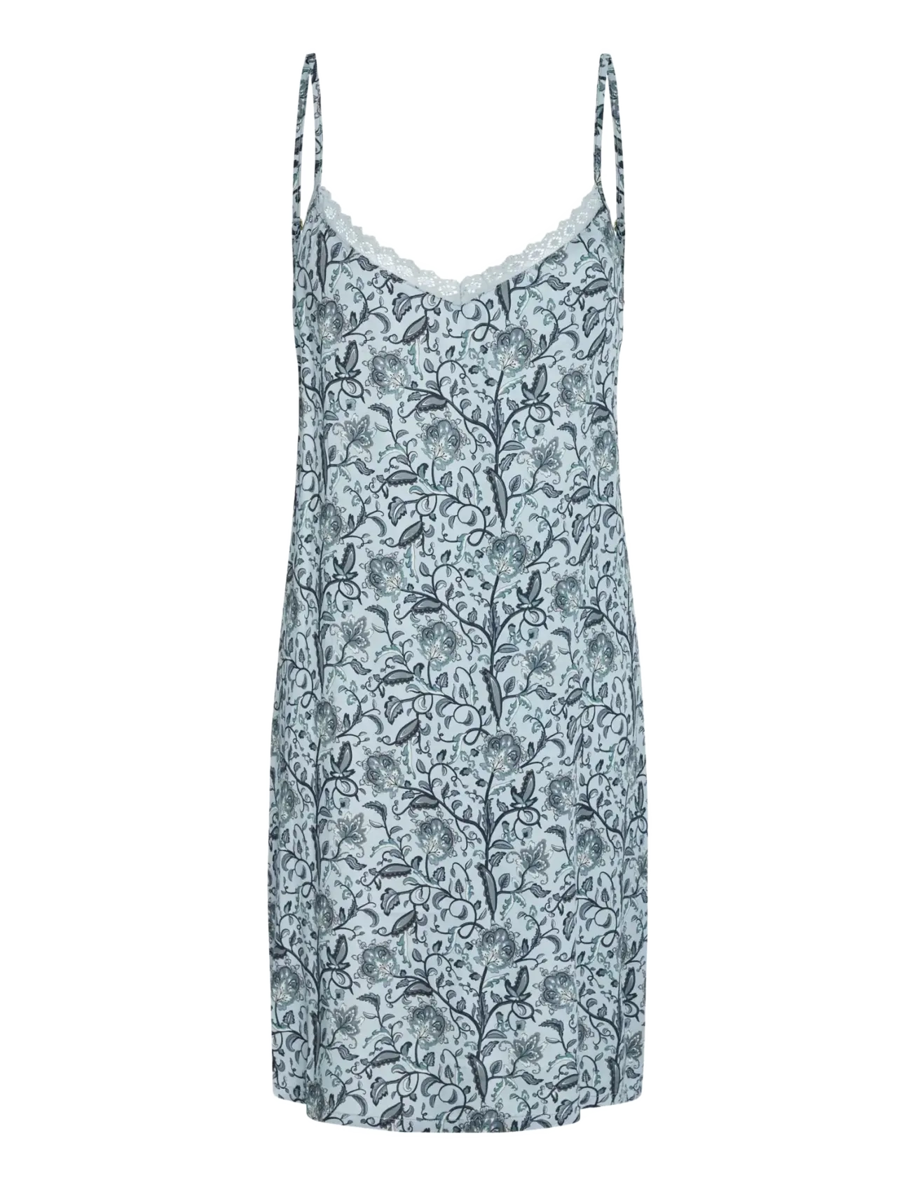CCDK Copenhagen Jade Chemise Dress - Birthday gifts - CELESTIAN BLUE AOP / blue