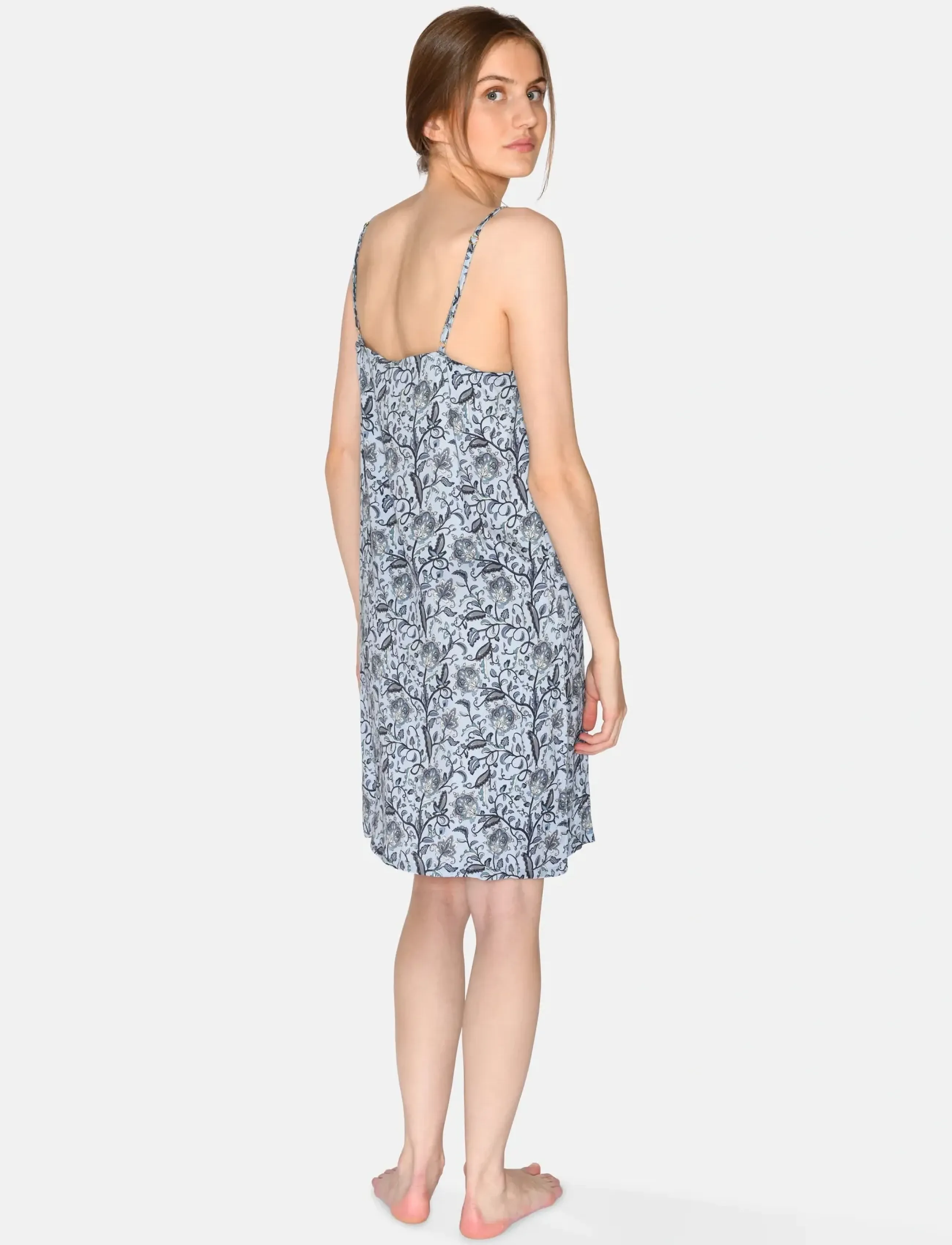 CCDK Copenhagen - Jade Chemise Dress - laveste priser - celestian blue aop - 2