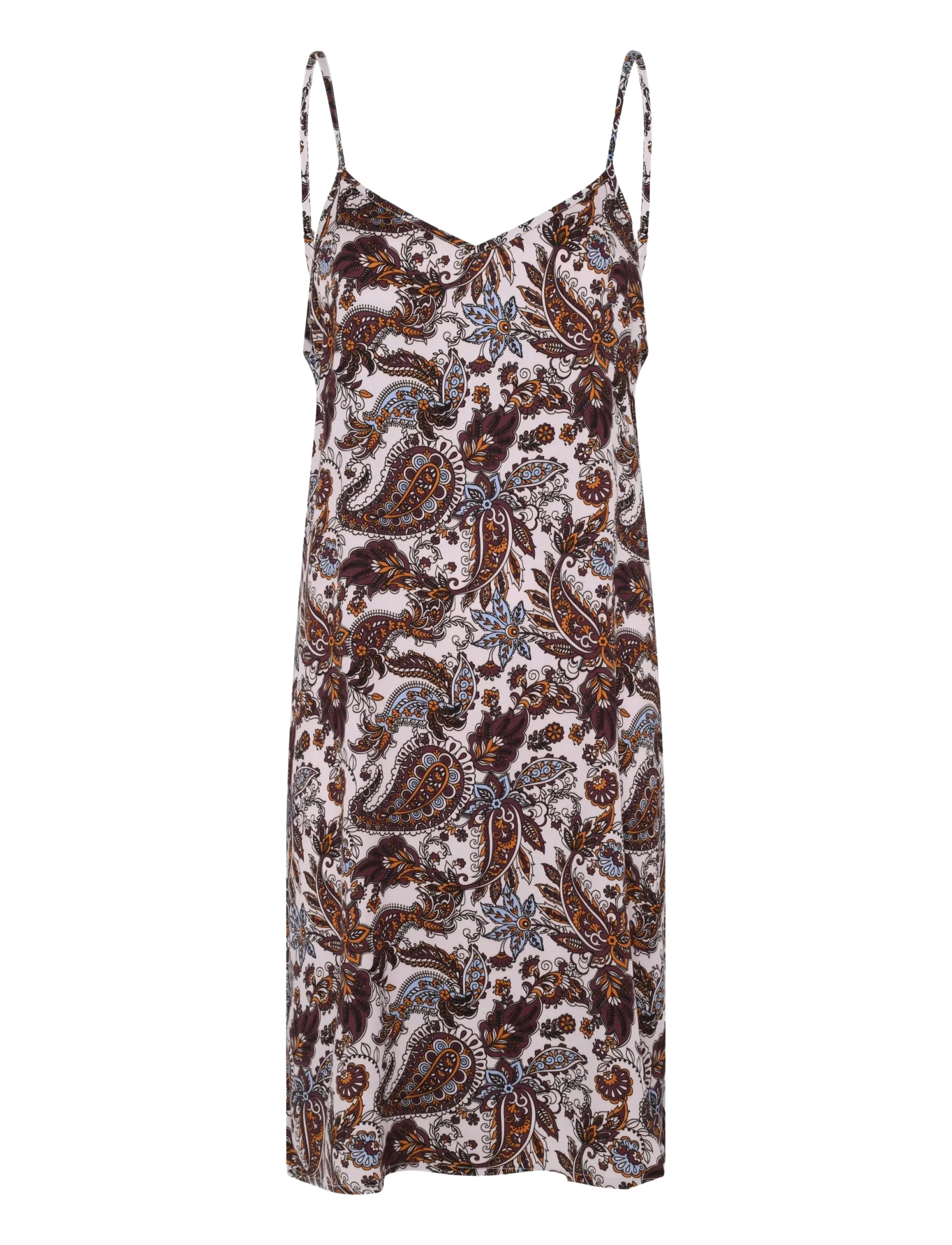 CCDK Copenhagen Jade Chemise Dress - Nachthemden - FUDGE AOP / brown