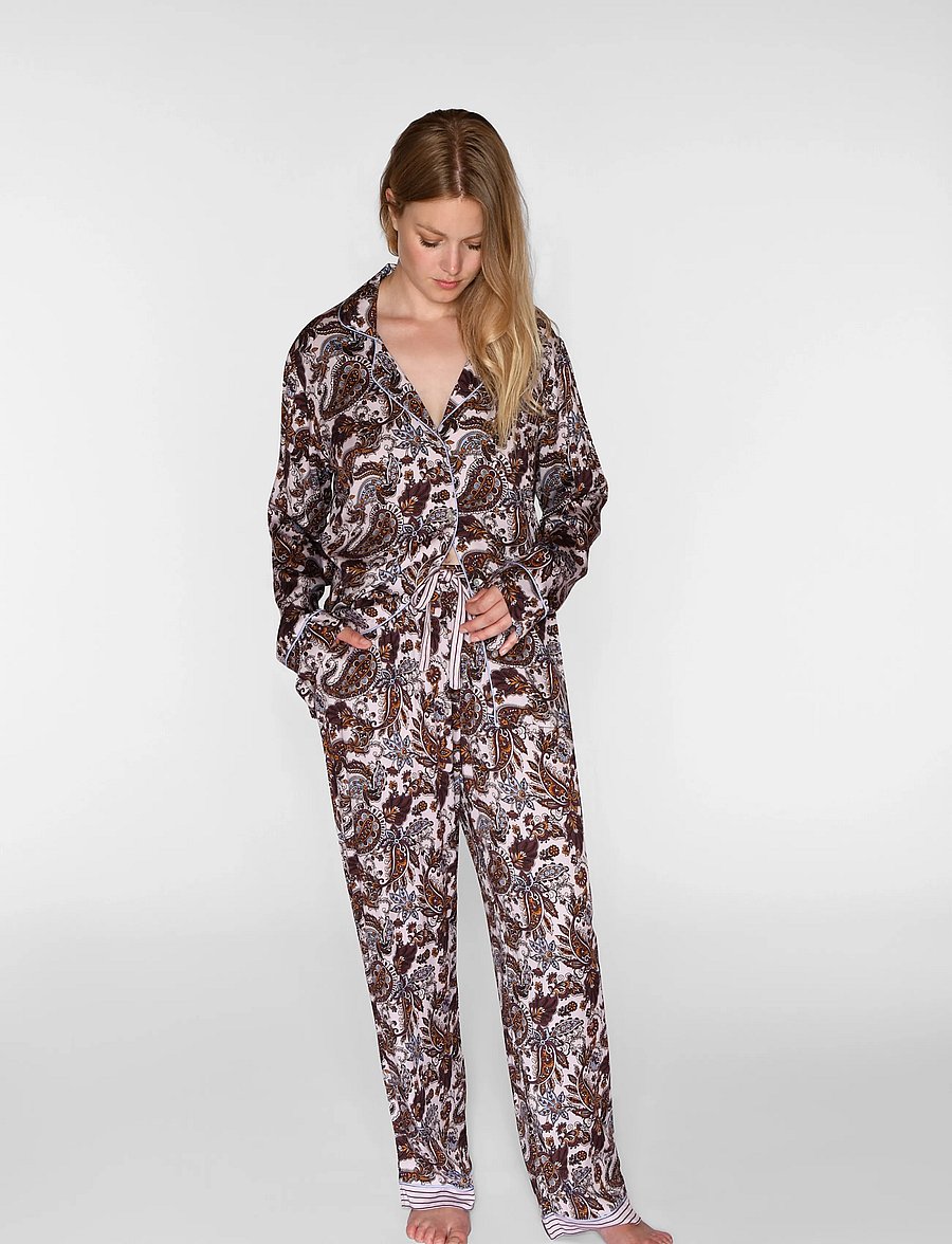 CCDK Copenhagen - Janet Pants - pyjamasbyxor - fudge aop - 0