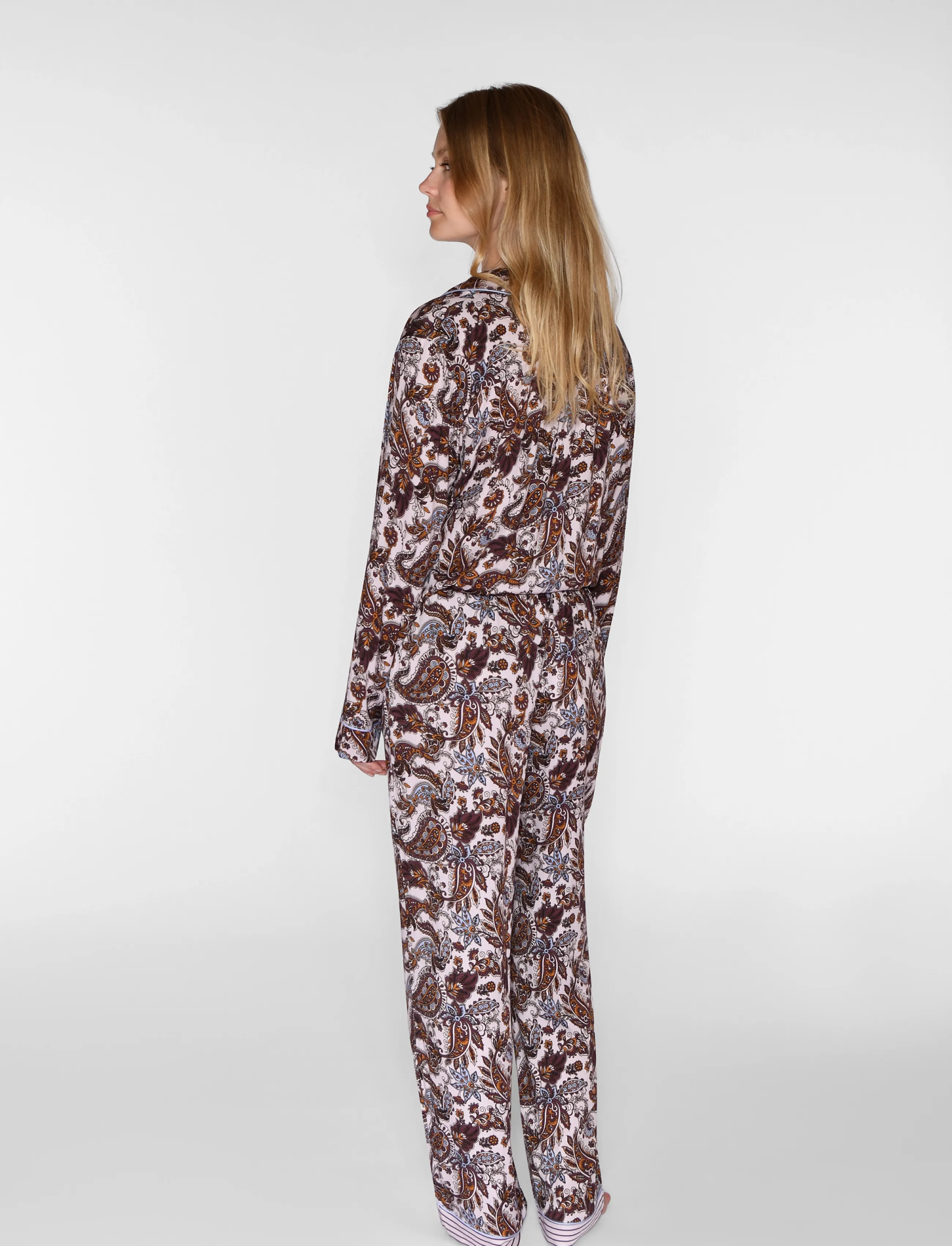 CCDK Copenhagen - Janet Pants - pyjamasbyxor - fudge aop - 3