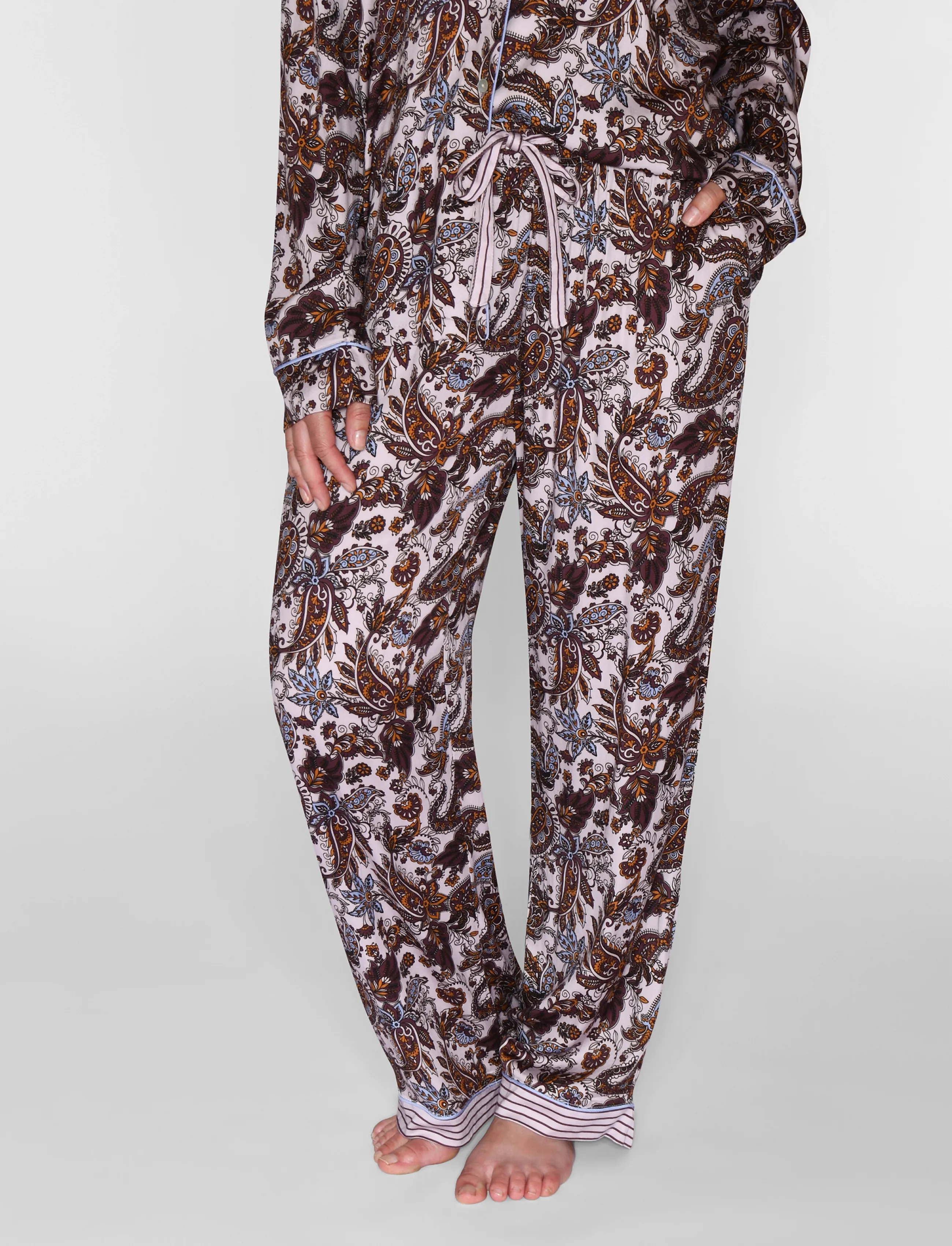 CCDK Copenhagen - Janet Pants - pyjamasbyxor - fudge aop - 4